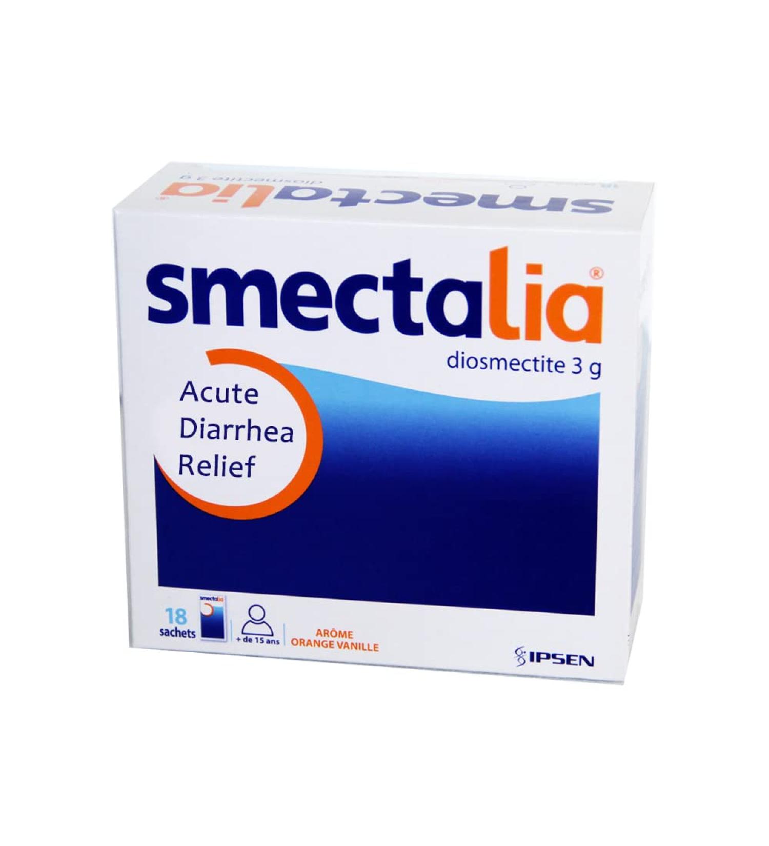 Smecta Diosmectite 3g 18 Sachets - Acute Diarrhea Treatment from France - Buy Online on GoSupps.com