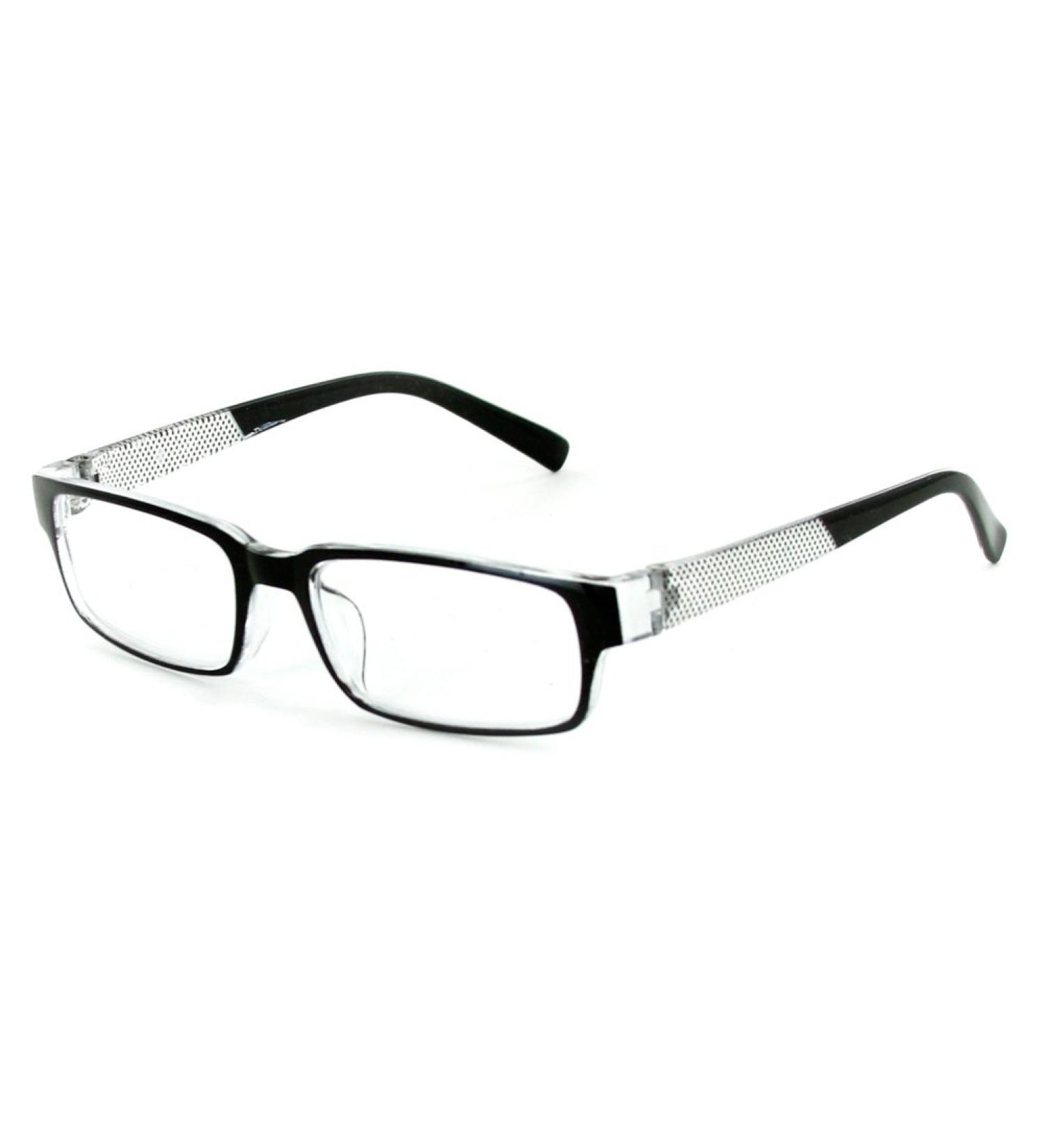 Pixel Perfect Slim Ultra-Modern Readers for Men & Women - Black +1.50 | Stylish & Comfortable Eyewear - Buy Online on GoSupps.com