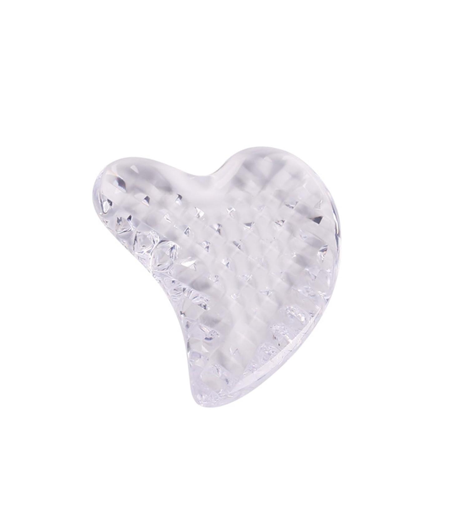 RUDFUZ Transparent Crystal Treasure Board - V-Face Beauty Device for Facial Massage & Meridian Dredging - Buy Online on GoSupps.com