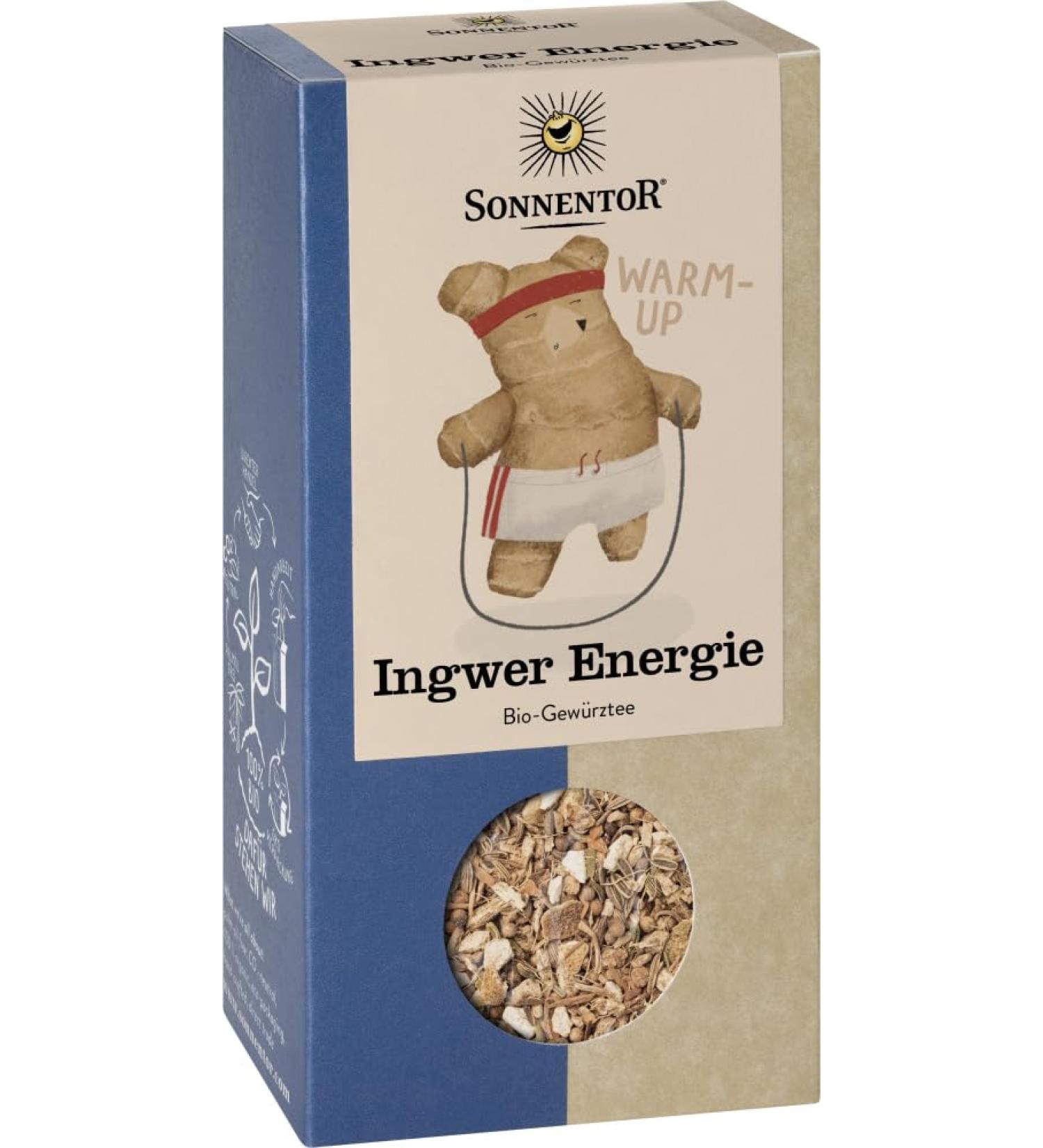 Sonnentor Sonnentor Organic Ginger Tea Bags (2 x 100 g)