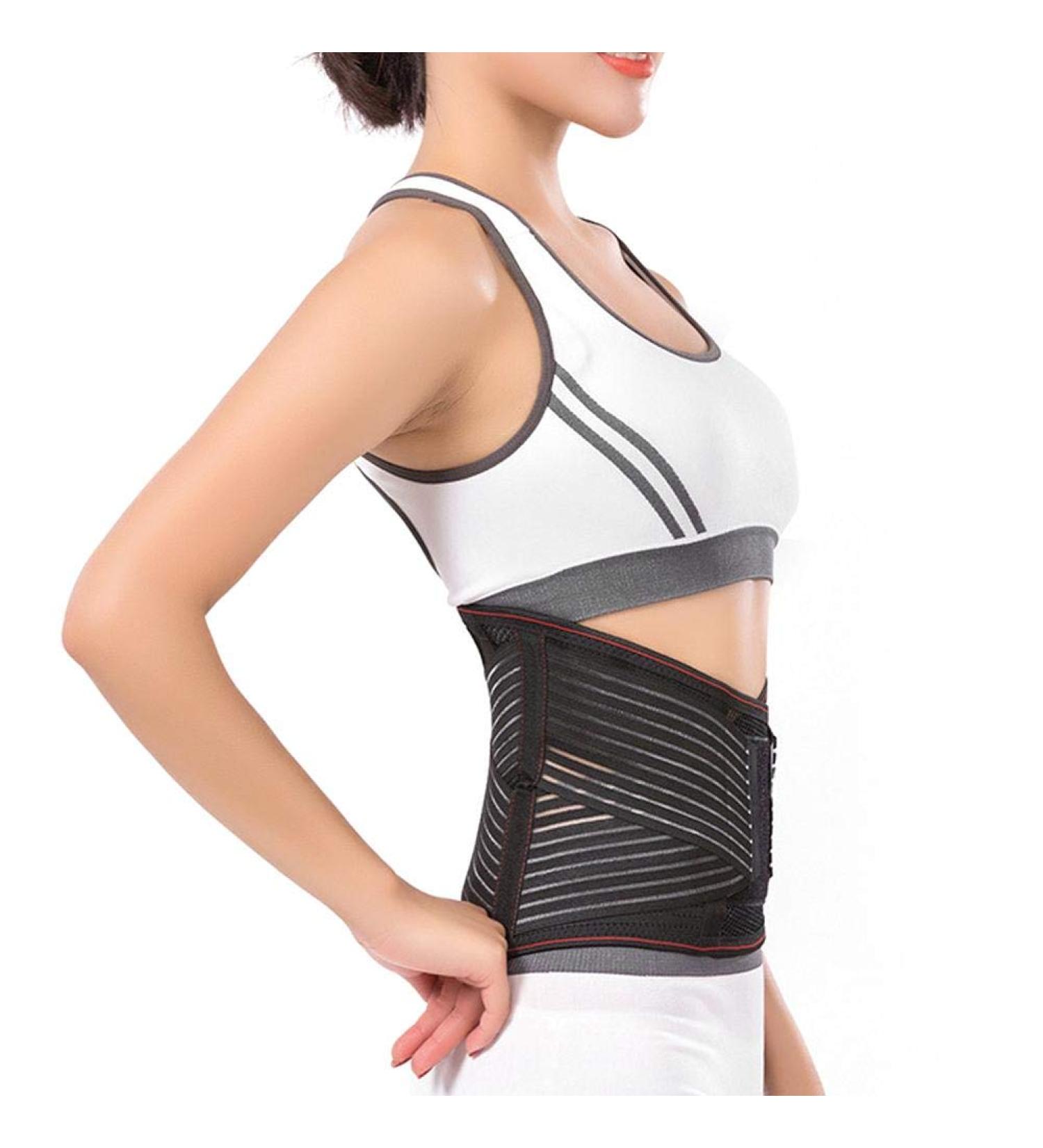 Zjchao Self-Heating Waist Support Belt for Lumbar Pain Relief | Adjustable Lower Back Brace for Muscle Support - Buy Online on GoSupps.com