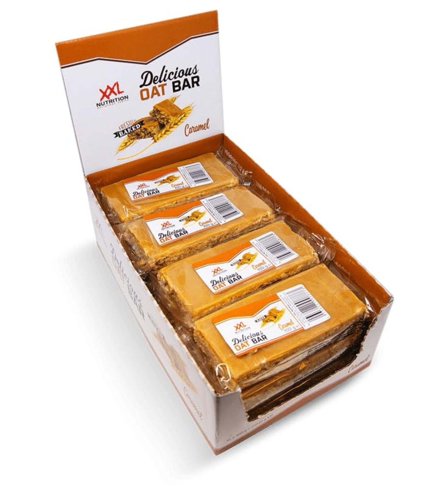 Buy XXL Nutrition OAT Bar - Caramel Flavor 12 Pack | Delicious Cereal & Energy Bar with Oatmeal | International Shipping Available - Buy Online on GoSupps.com