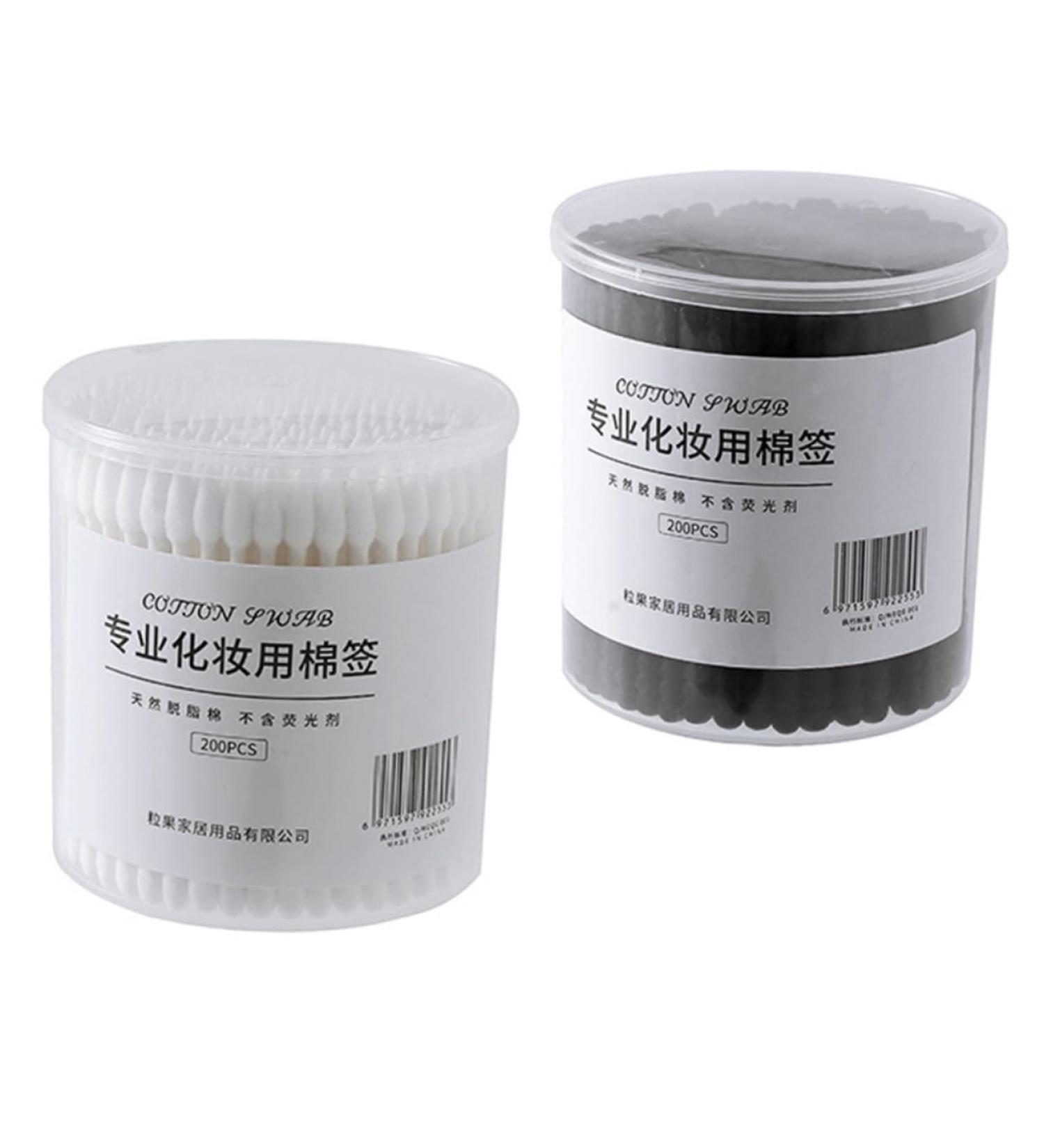 Buy Mikinona 2 Cotton Swabs & Ear Plugs - Reusable Black Cotton Buds for Babies | Iodine Swabs - Perfect for Gentle Cleaning - Buy Online on GoSupps.com