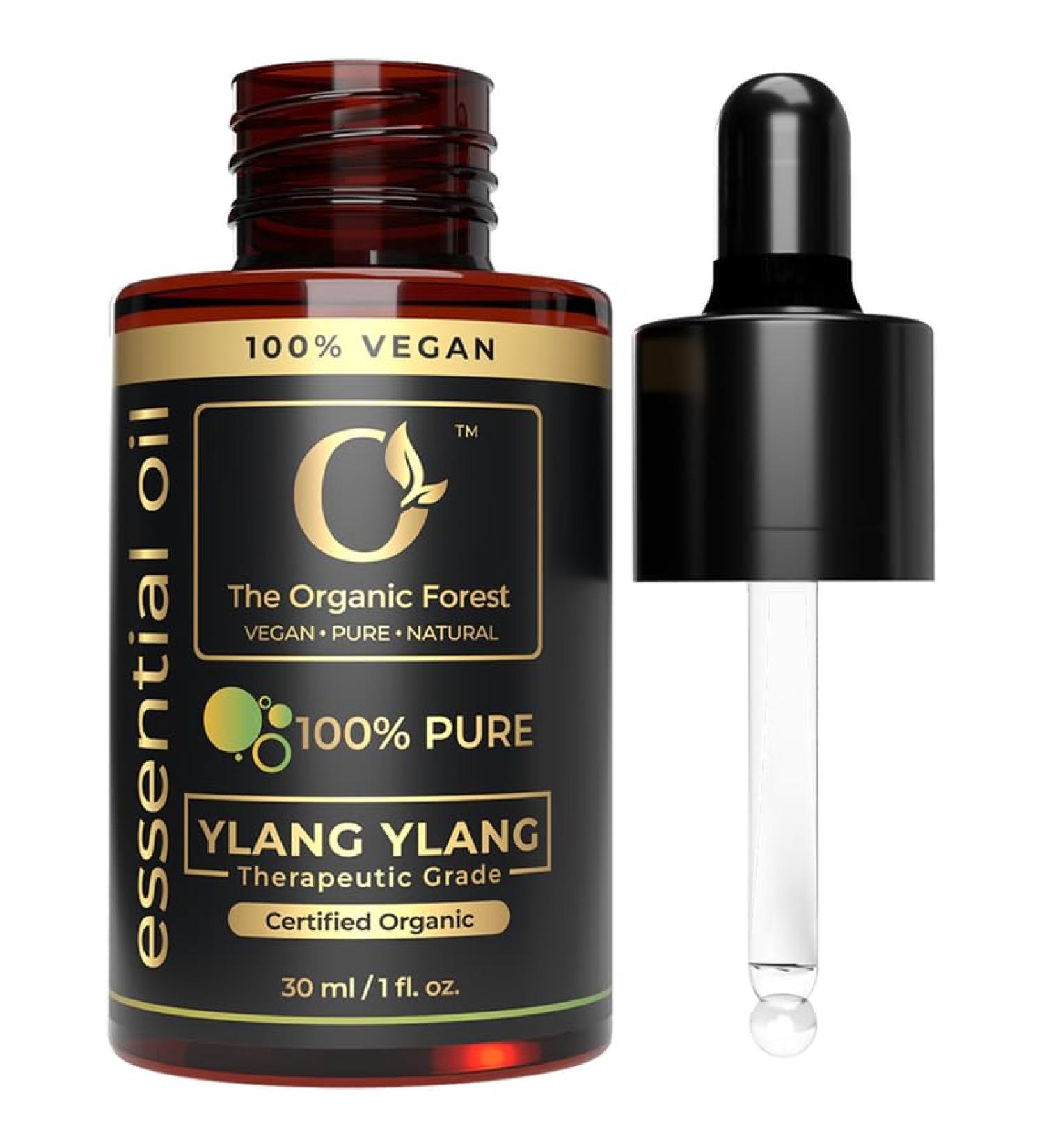Buy Organic Ylang Ylang Essential Oil for Skin & Hair Care | Aromatherapy & Massage | International Shipping - Buy Online on GoSupps.com
