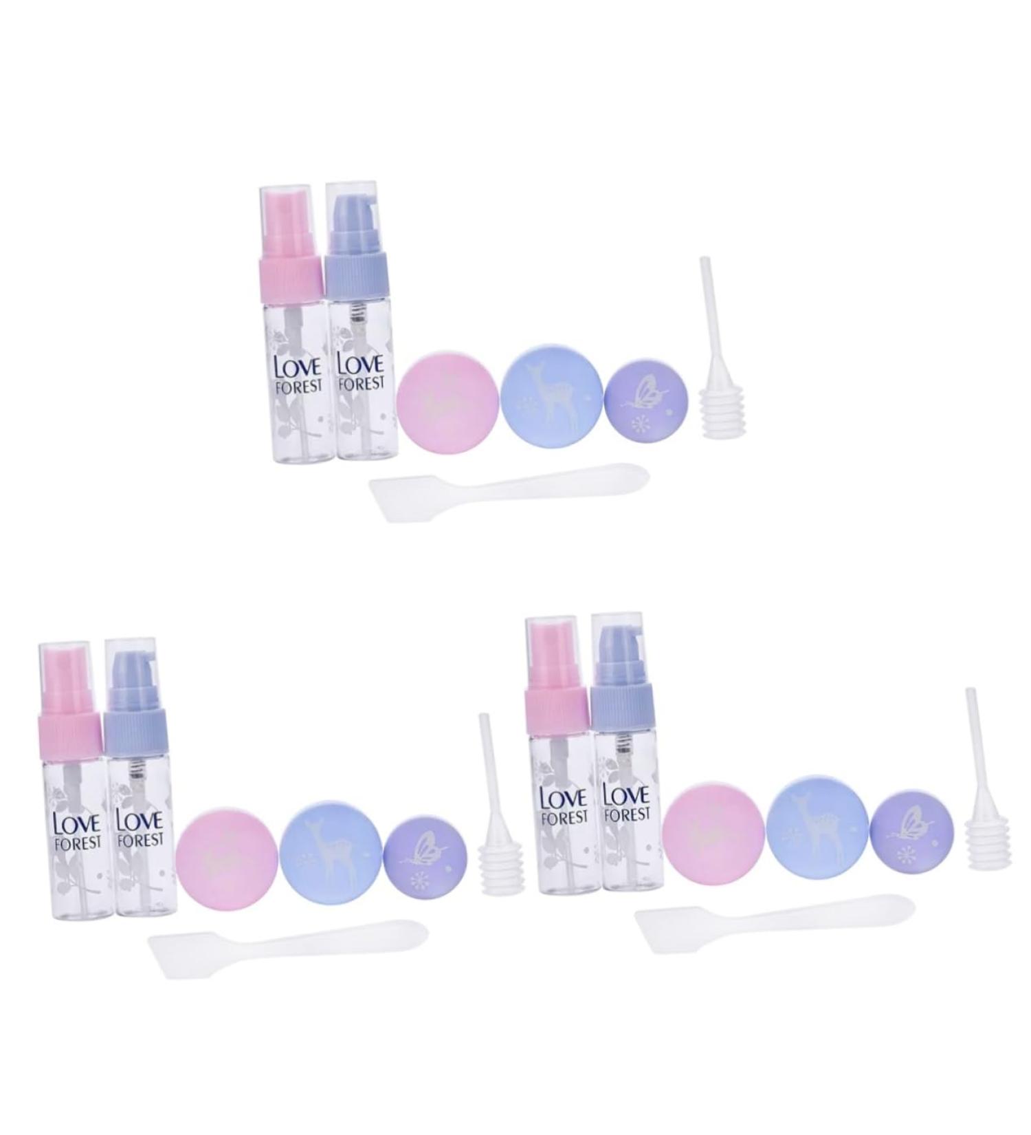 FOMIYES 3 Sets Spray Bottle Lotion Storage Holder Travel Spary Bottle Toiletries Liquid Container Travel Accessories Makeup Emulsion Bottle Mini Spary Bottle Refillable Sprinkler Hydrating - Buy Online on GoSupps.com