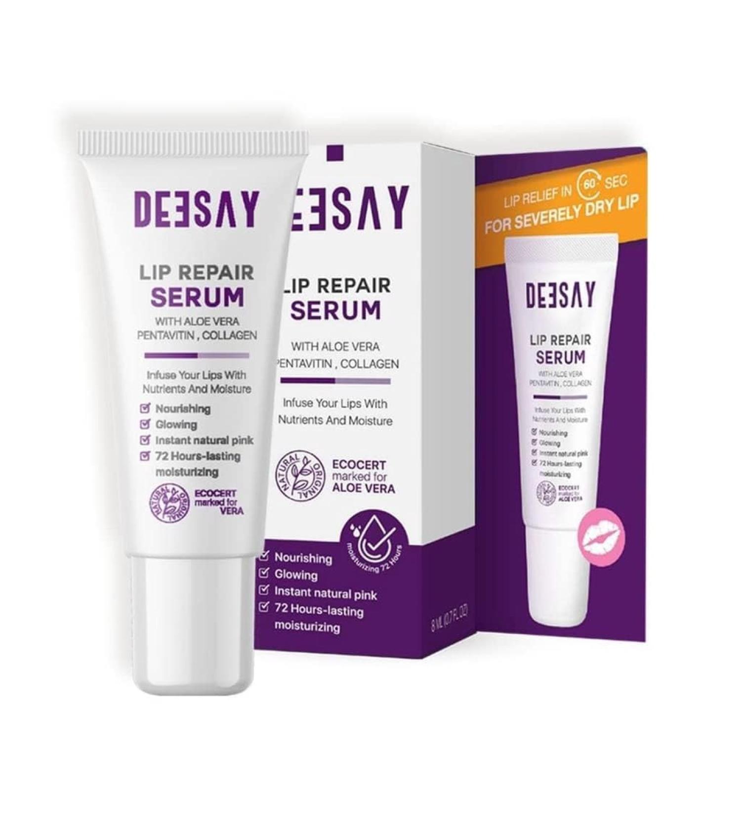 Deesay Lip Repair Serum - Nourishing & Radiant Moisturizer for Smooth Pink Lips | 8ml - International Shipping Available - Buy Online on GoSupps.com