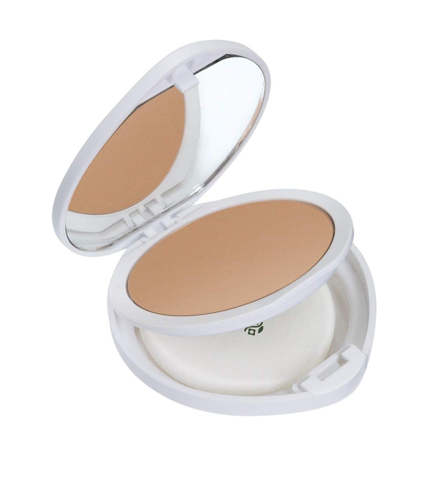 Deborah Milano Compact Foundation Formula Pura SPF 15 with natural ingredients 04 amber antioxidant effect and modular coverage gives protected and even skin 10 g - Buy Online on GoSupps.com