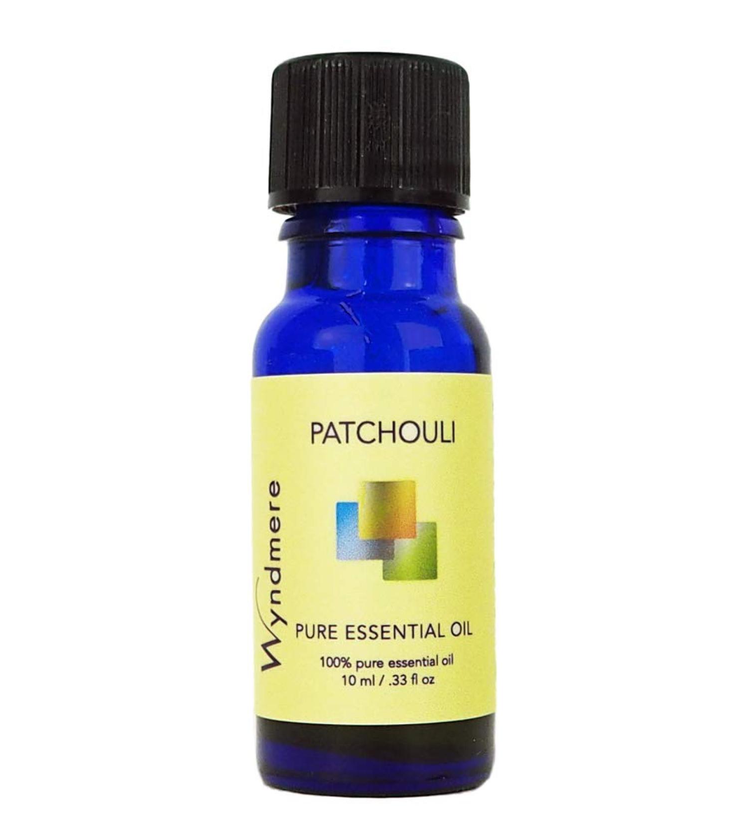 Wyndmere 100% Pure Patchouli Essential Oil - Therapeutic Quality 10ml for Diffuser - Made in USA | International Shipping Available - Buy Online on GoSupps.com