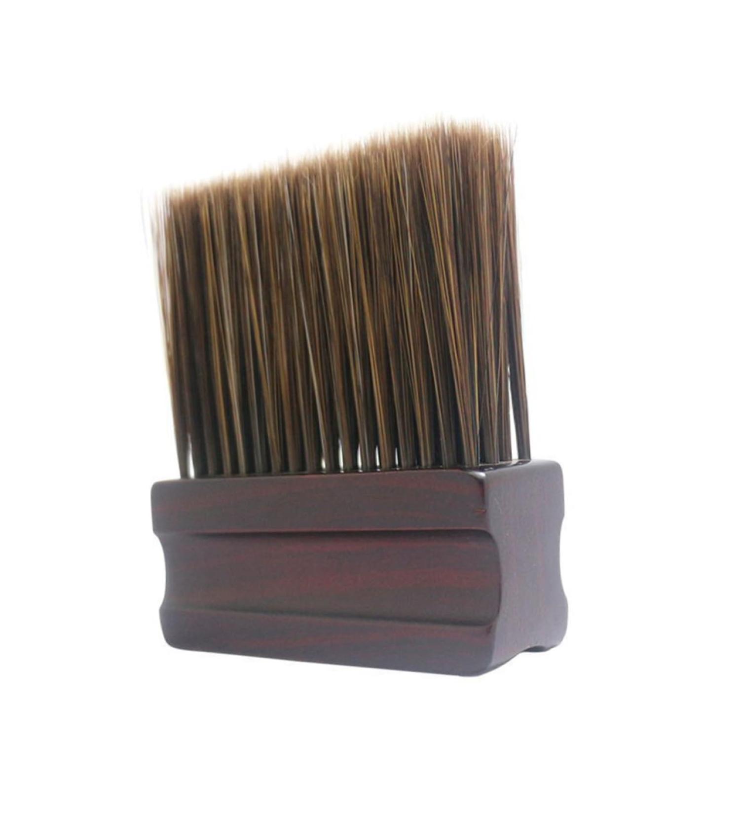 Ipetboom Neck Brush Facial Cleaning Brush Barber Neck Duster Barber Fade Brush Facial Duster Barber Supplies Barber Cleaning Brush Face Cleaner Brush Beech Duster Brush Hair - Buy Online on GoSupps.com