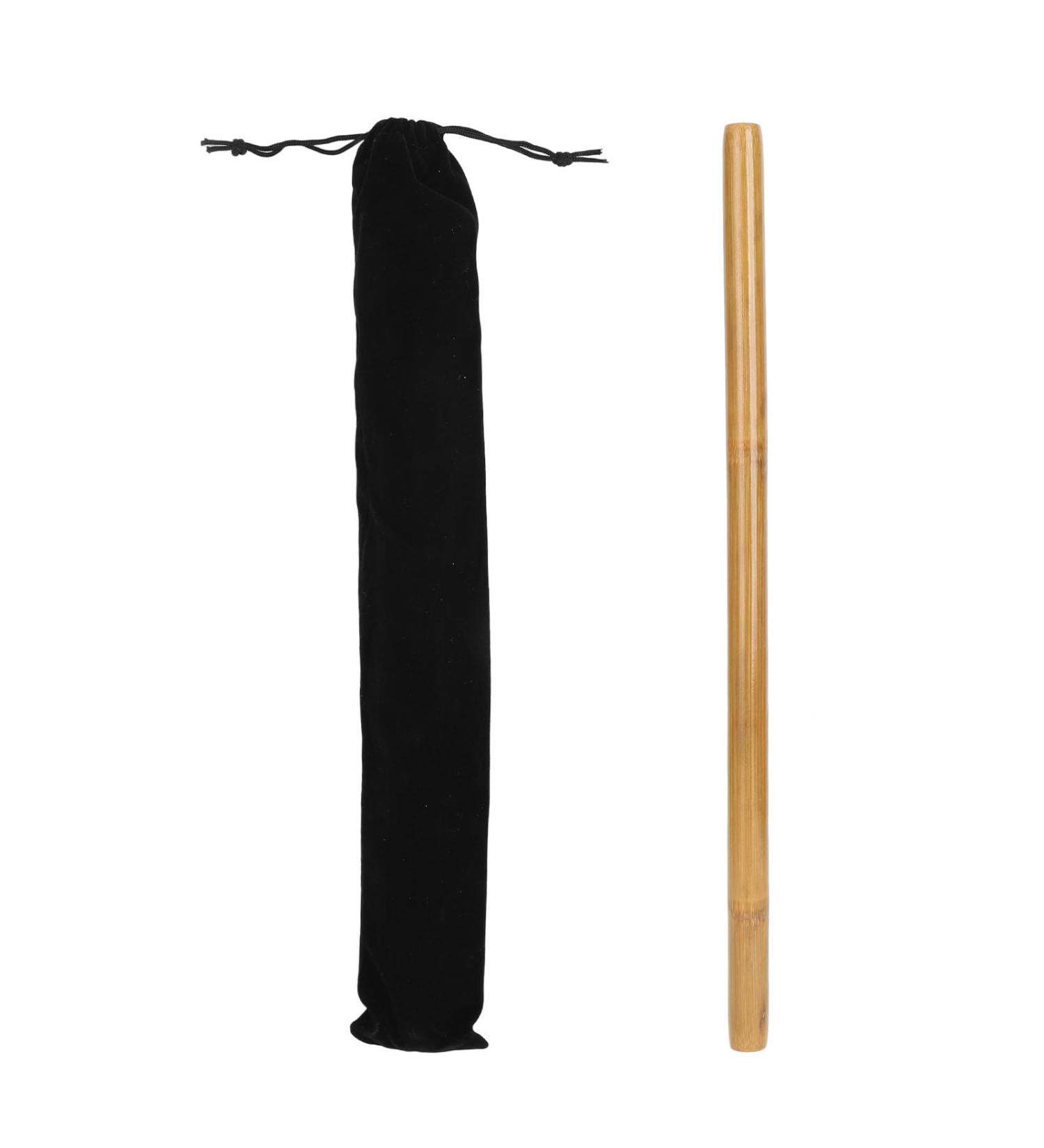 Warm Bamboo Massage Roller for Deep Muscle Relief & Body Shaping - Ideal for Shoulders Neck Back & Thighs - Buy Online on GoSupps.com