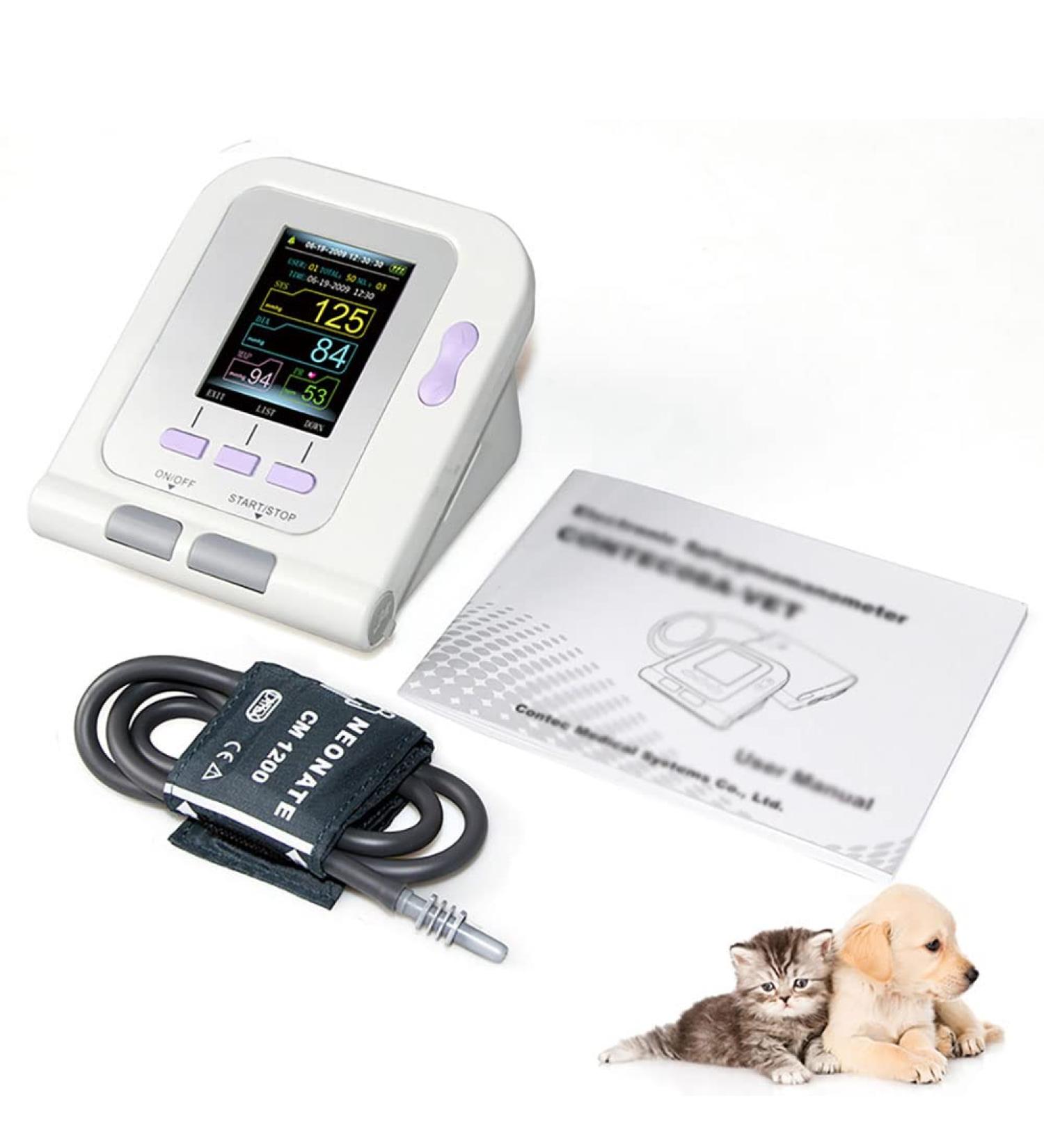 Vet Veterinary Animal Use Blood Pressure Monitor Blood Pressure Machines for Home Use Cat/Dog/Animal/Vet Electronic 3 Cuffs 6-11CM 10-19CM 18-26 cm Cat Dog - Buy Online on GoSupps.com