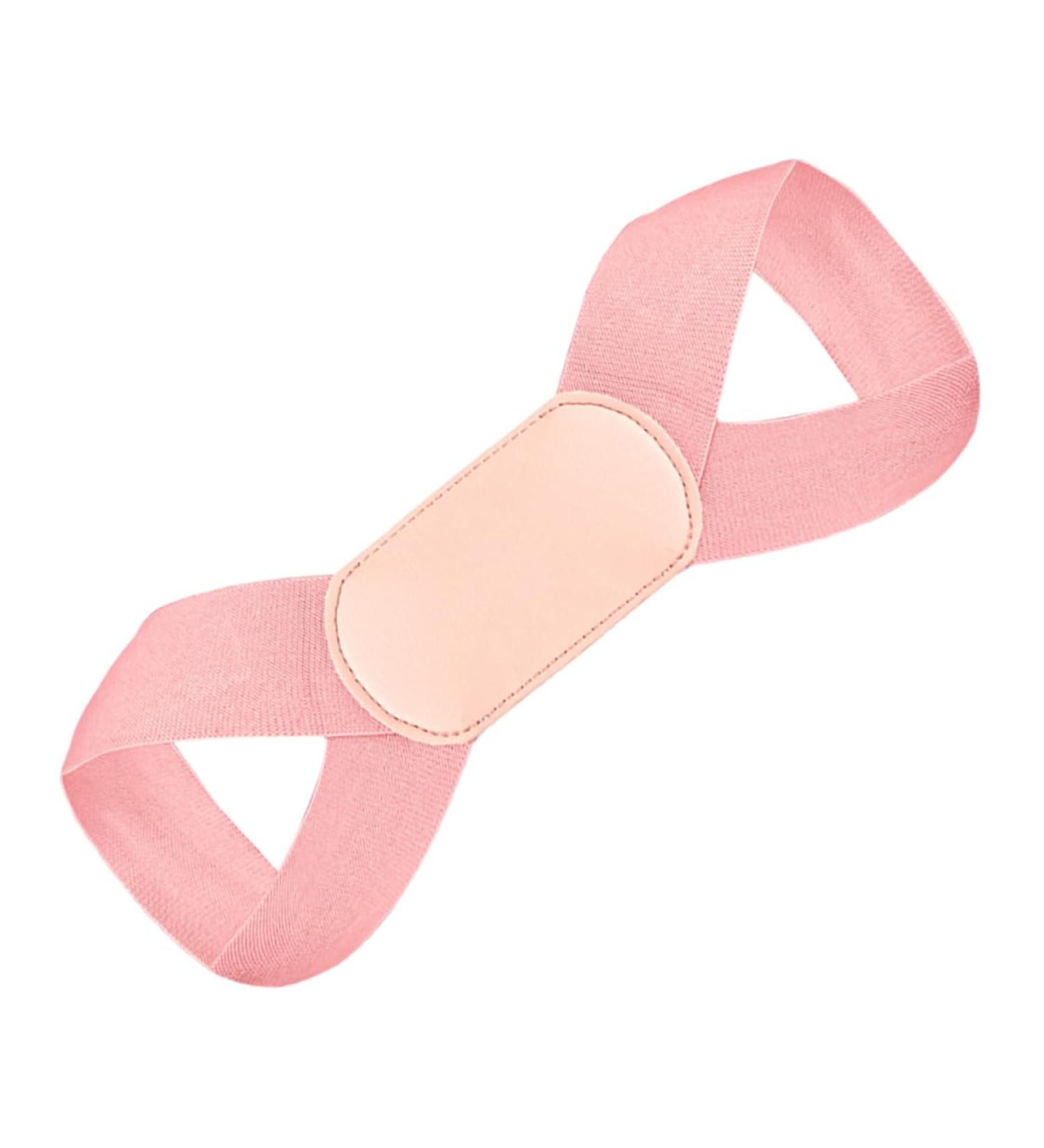 Adjustable Back Correction Belt & Posture Strap for Men & Women - Ergonomic Support Brace for Better Posture - Pink 22x14x2CM - Buy Online on GoSupps.com