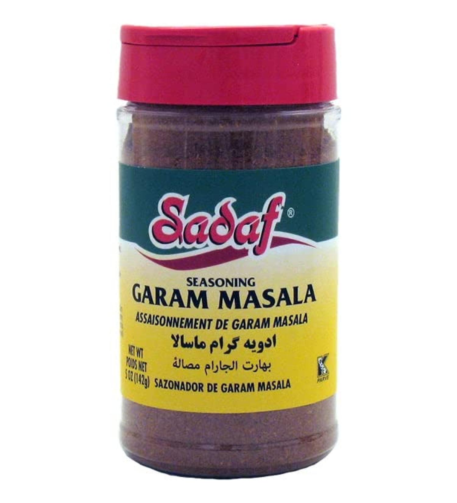 Sadaf Garam Masala Spice 5 oz - Premium Garam Masala Powder Seasoning - Buy Online on GoSupps.com