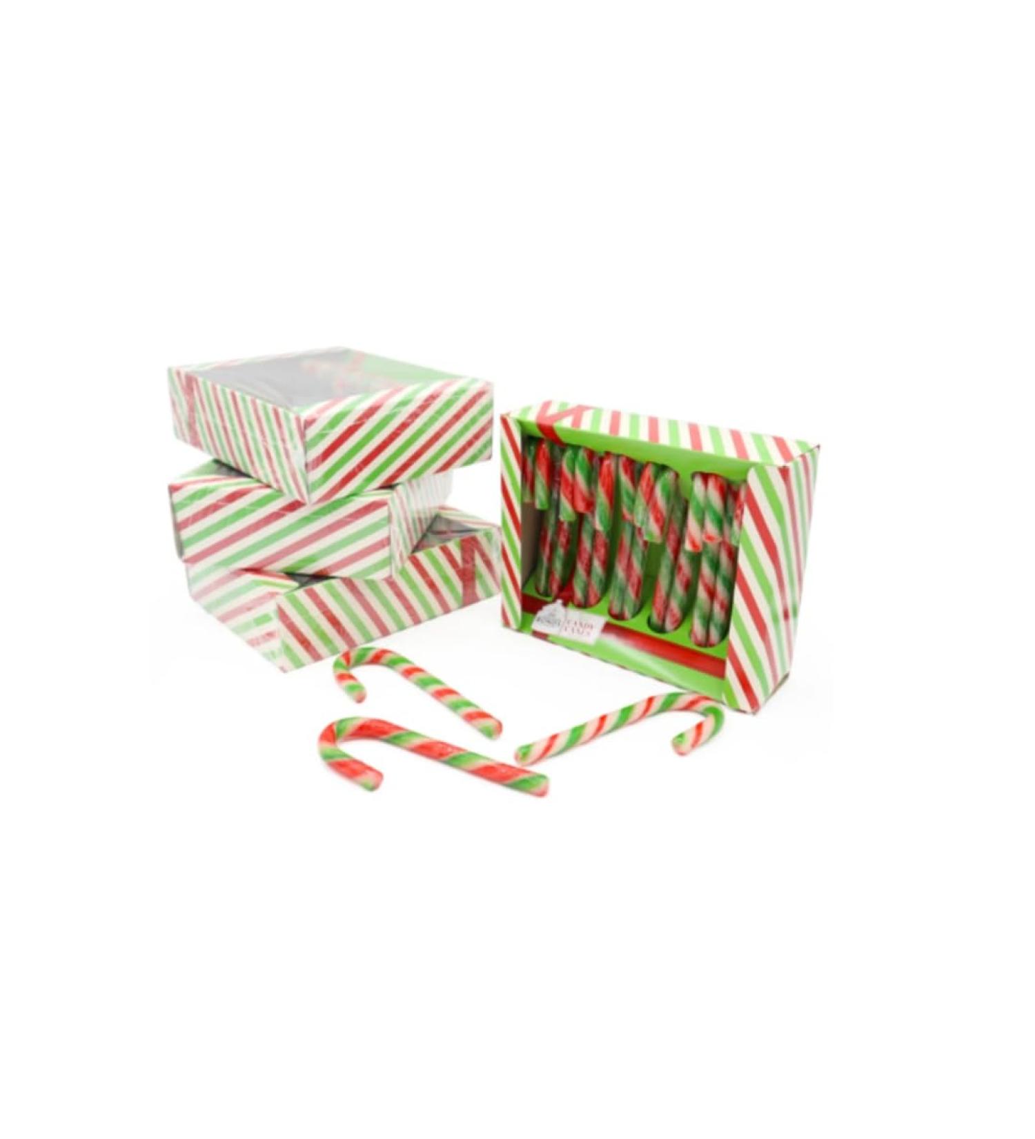 Indulge in Festive Delight with Bonds of London Mint Candy Canes Multipack - 4 Boxes 144g each (Total 576g) - Buy Online on GoSupps.com