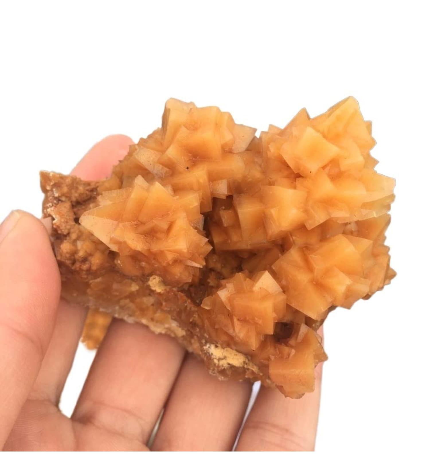 Natural Stone Calcite Cluster Crystal Flow Raw Quartz Point Selenite Rough Crystal Cluster Calcspar Minerals Stones ZJGIDTEM (Color : 200-220g) - Buy Online on GoSupps.com