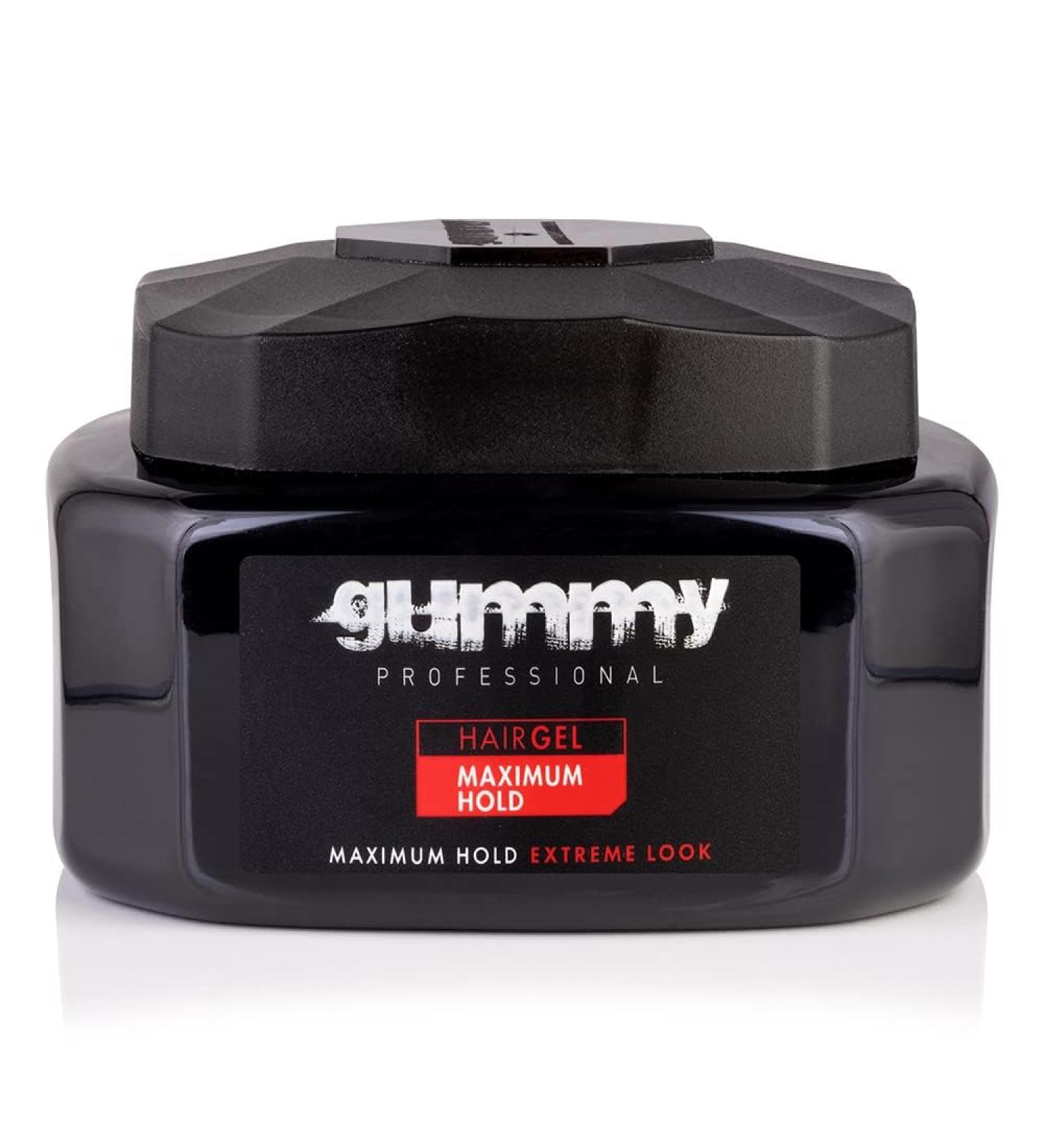 Rubber Maximum Hold Hair Gel - 500ml | Paraben & Alcohol-Free | Dream Hairstyle with Irresistible Hold & Shine | International Shipping Available - Buy Online on GoSupps.com