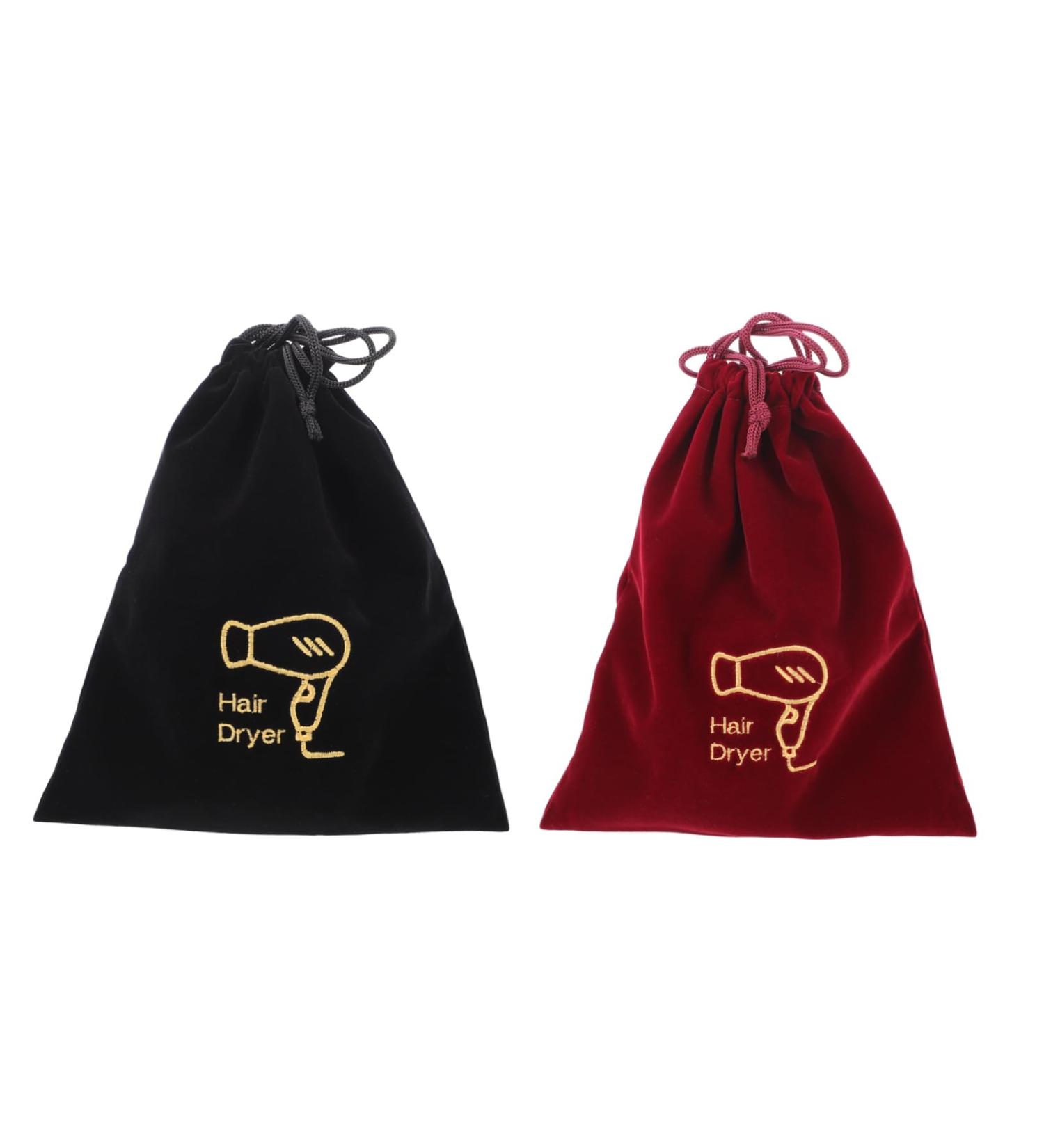 DOITOOL 4 Pcs Storage Bag Black Bags Canvas Travel Bag Hair Dryer Supplies Room Supplies Dedicated 36.5X26.5X1CMx2pcs Assorted Colorx2pcs - Buy Online on GoSupps.com