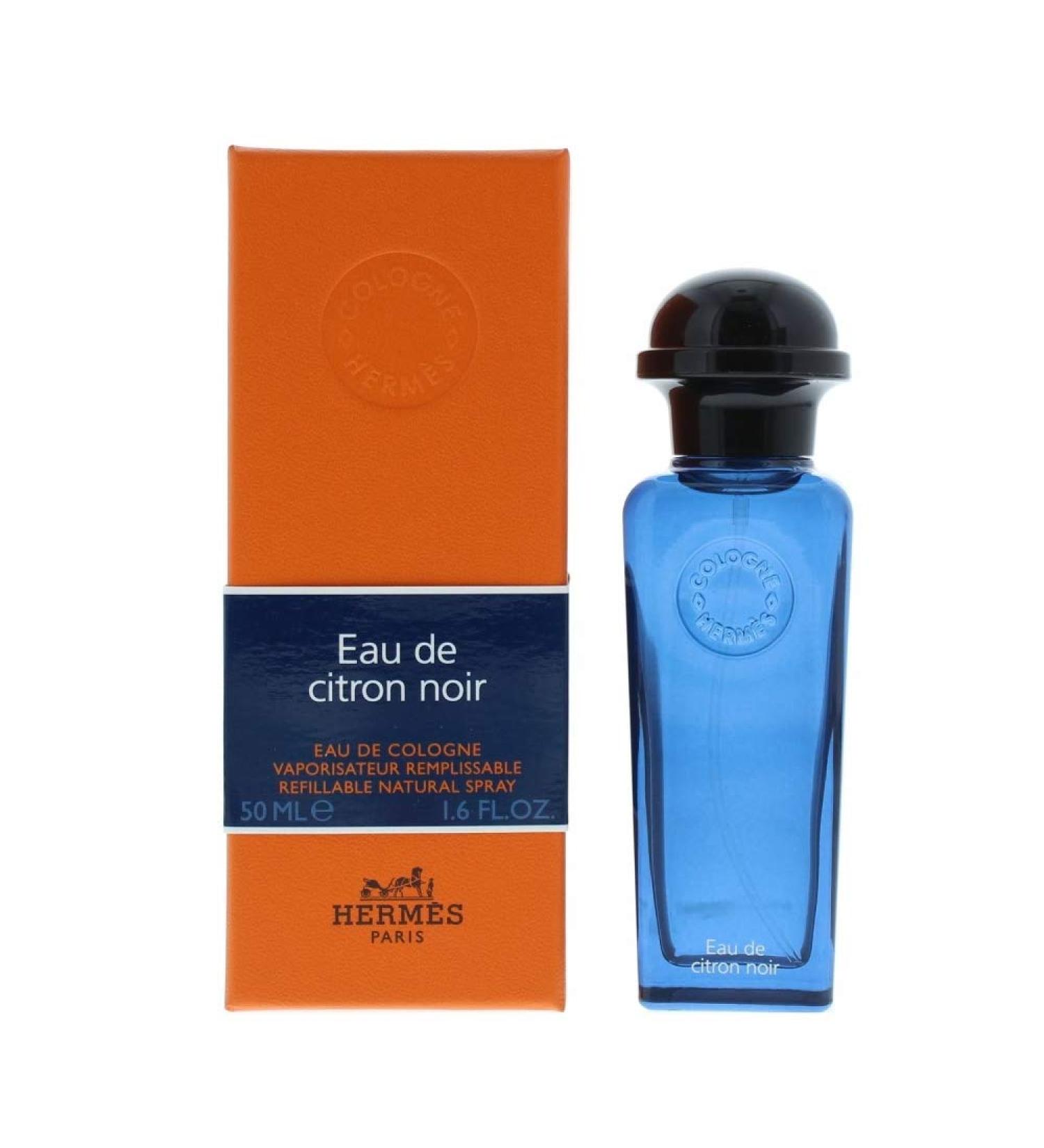 Hermes Eau De Citron Noir For Men Eau De Cologne Refillable 1.7 Ounce