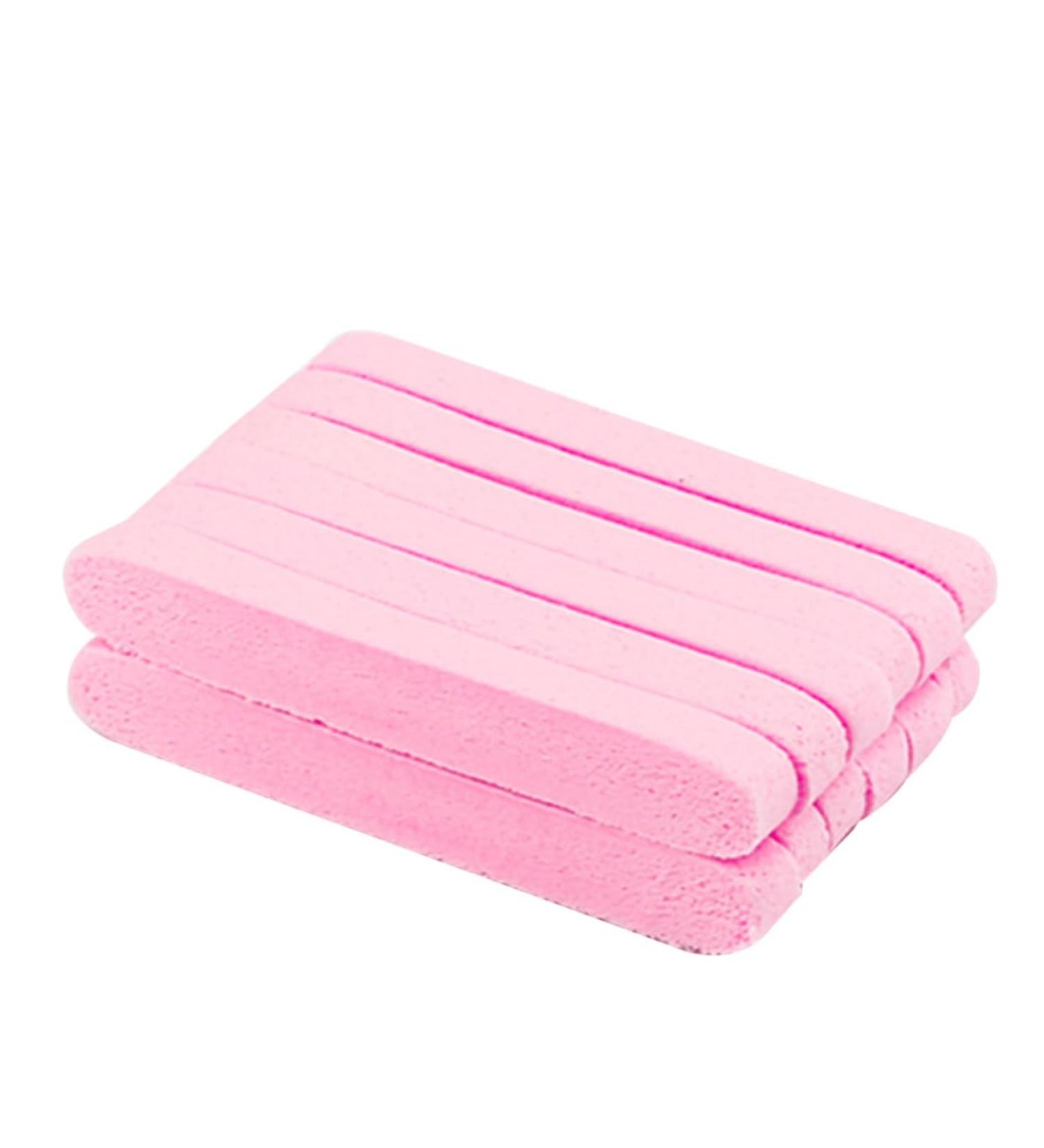 FRCOLOR Pack of 12 Makeup Sponges for Cleansing | Natural Powder Puff & Exfoliating Face Sponges | Skin Cleansing & Makeup Puff | Water Soak Pink - Buy Online on GoSupps.com