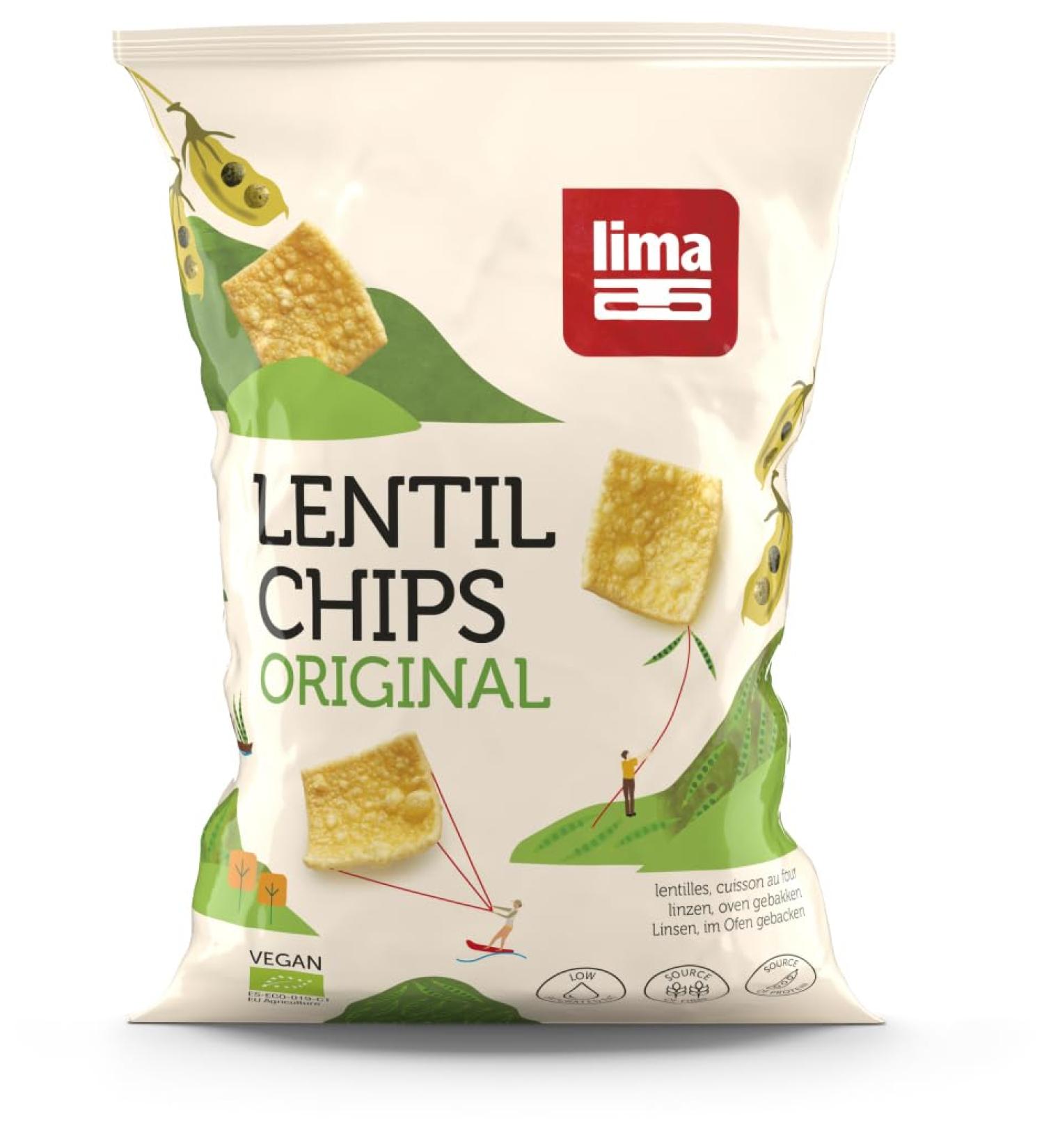 Lima - Original Lentil Chips 90G