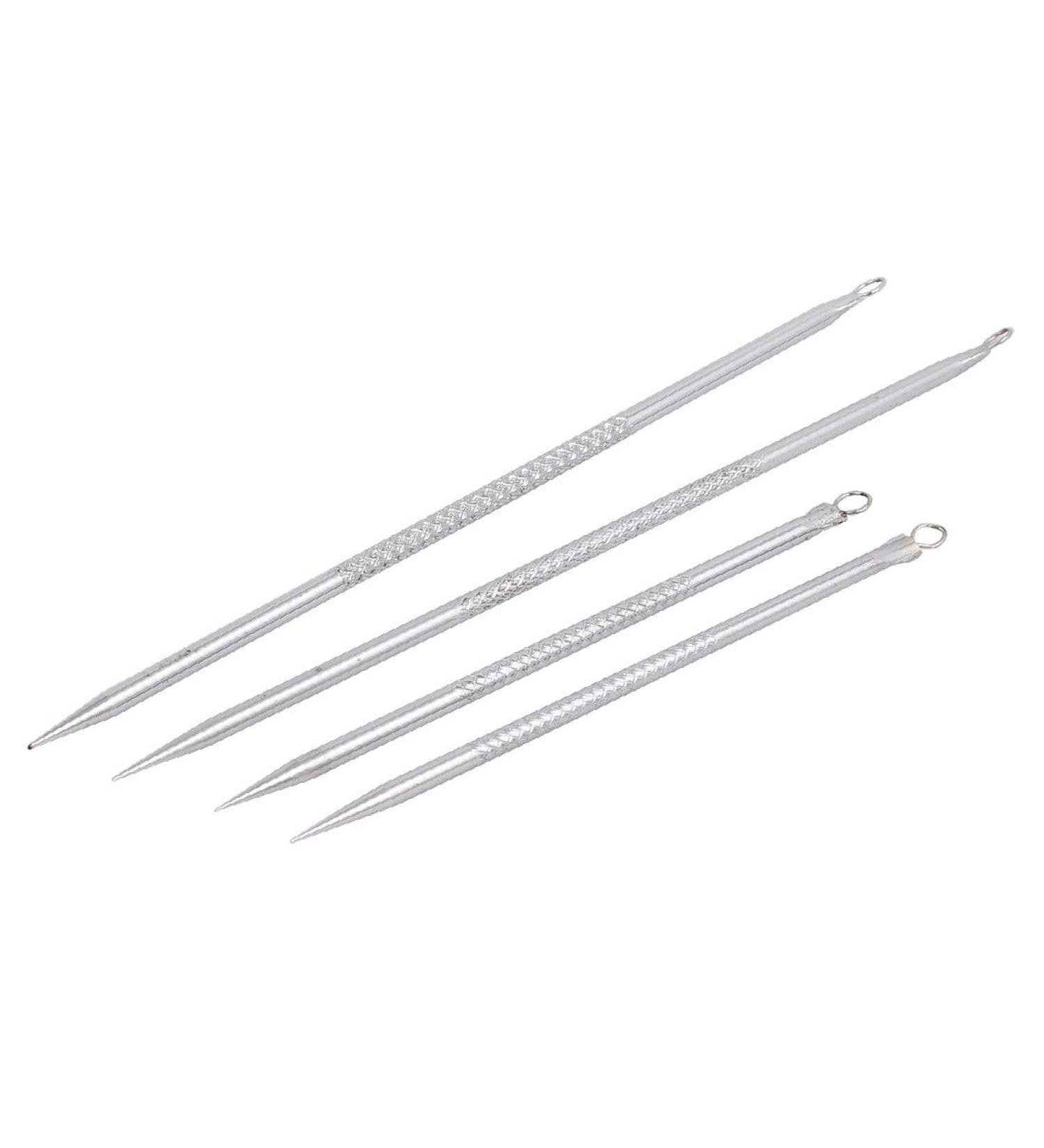 New Lon0167 Metal Acne Featured Pimple Remover Kit reliable efficacy Extractor Beauty Tools 4pcs(id:ade da 7d 8fd) - Buy Online on GoSupps.com