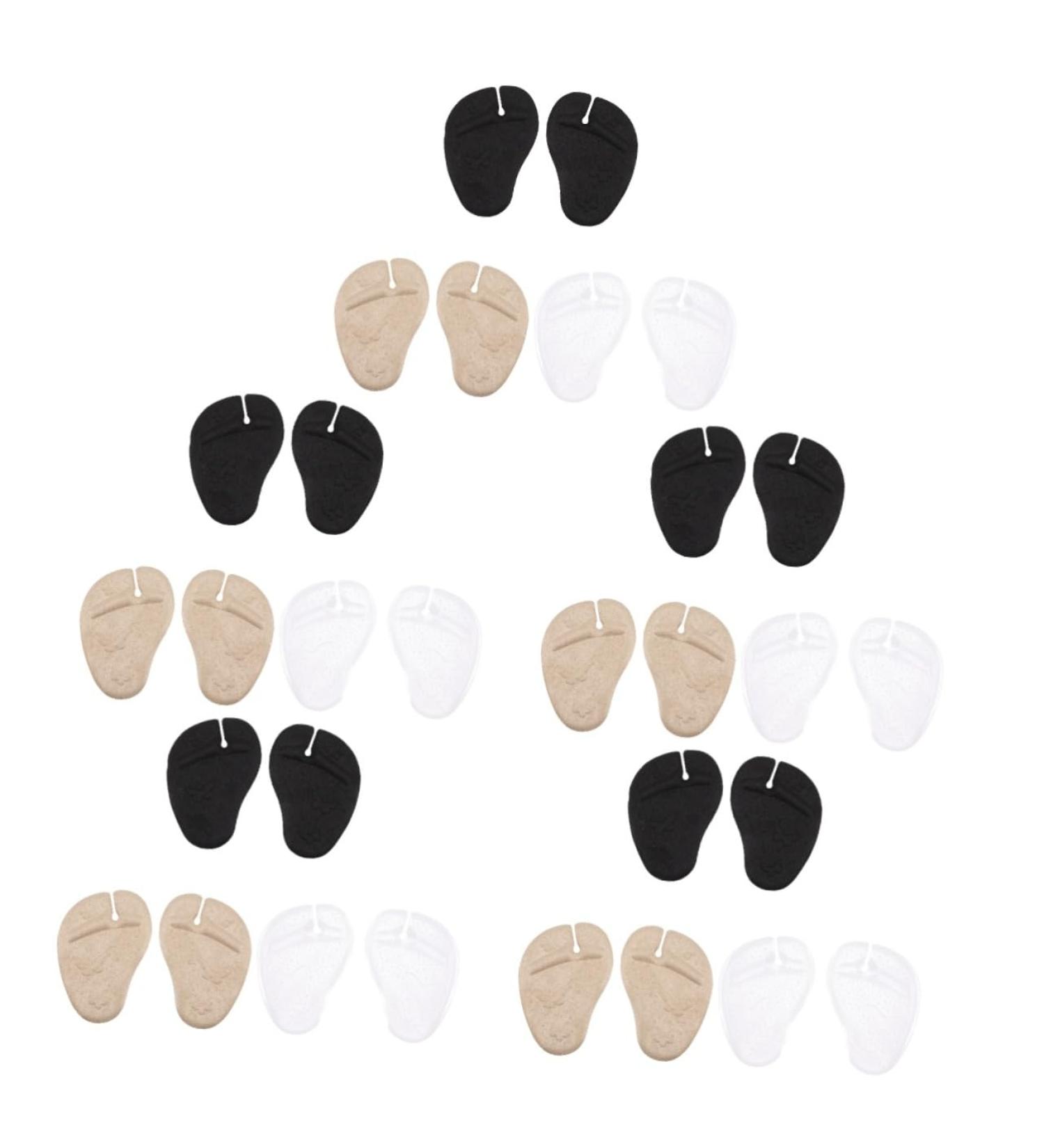 FOMIYES 15 Pairs Forefoot Pad Stickers | Foot Protection Insoles & Gel Toe Pads for Women's Sandals - Suede Shoe Guards - Buy Online on GoSupps.com
