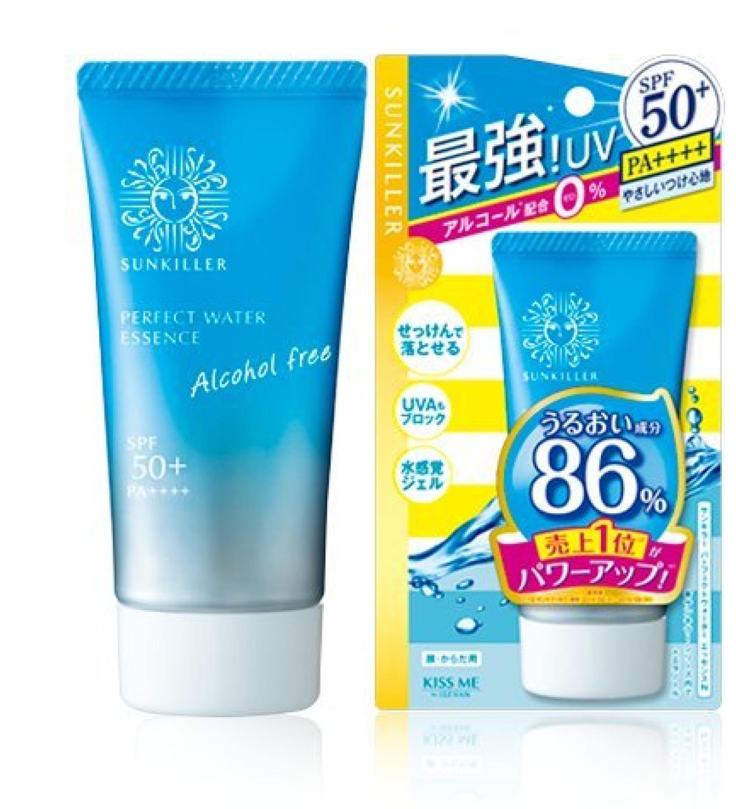 Sun Killer Isehan Sunscreen Perfect Water Essence N - 50g | Green Tea Set | Best International Shipping - Buy Online on GoSupps.com