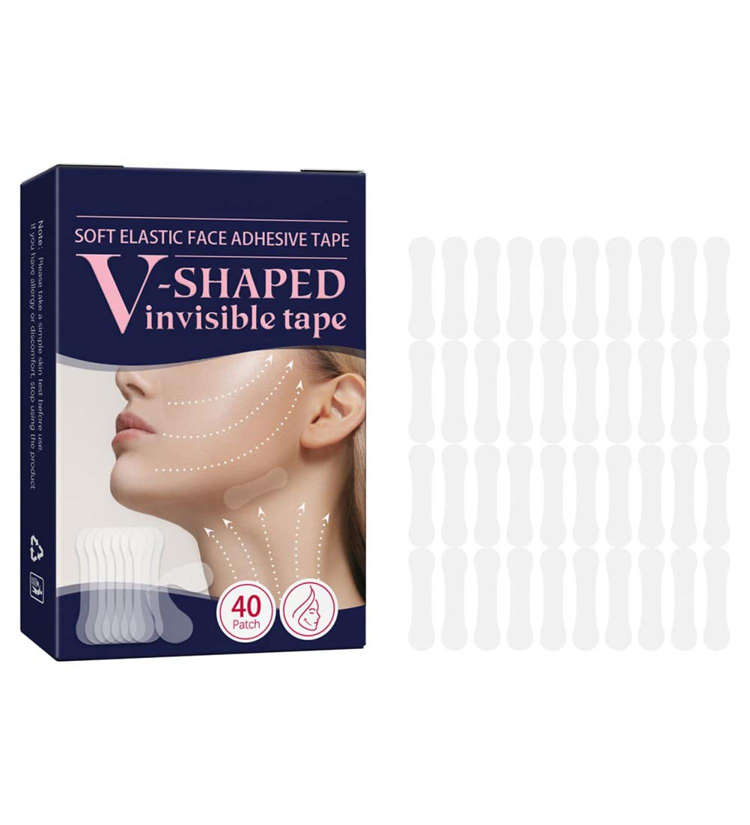 Face Tape for Instant Facelift | Neck Tape & Face Lifting Solution for Jowls & Double Chin - International Shipping Available - Buy Online on GoSupps.com