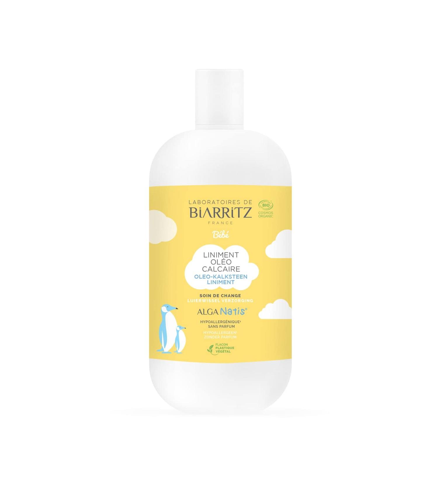 Laboratoires de Biarritz - bio -certified baby care oil - maintains and preserves the diaper area from irritation - 200 ml - made in France