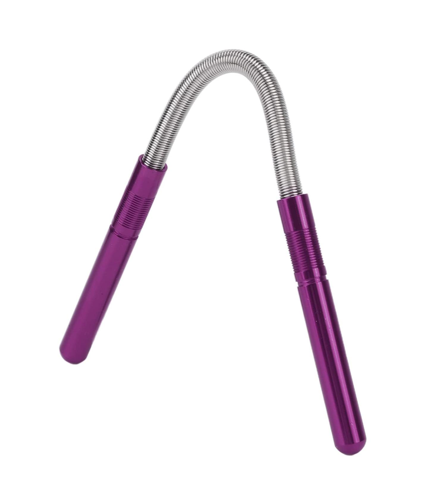 Spring Bend Epilator | Stainless Steel Face & Hair Remover Tool - Purple | Precision Beauty & Makeup Cleaning - Buy Online on GoSupps.com
