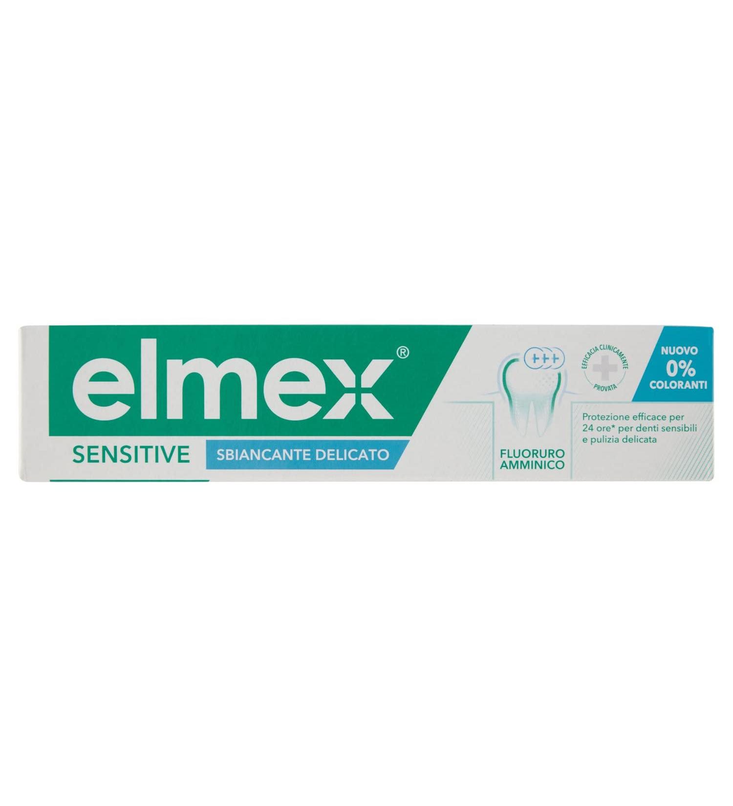elmex Sensitive Whitening Toothpaste - 75ml | Optimal Oral Care for Sensitive Teeth | Fast International Shipping - Buy Online on GoSupps.com