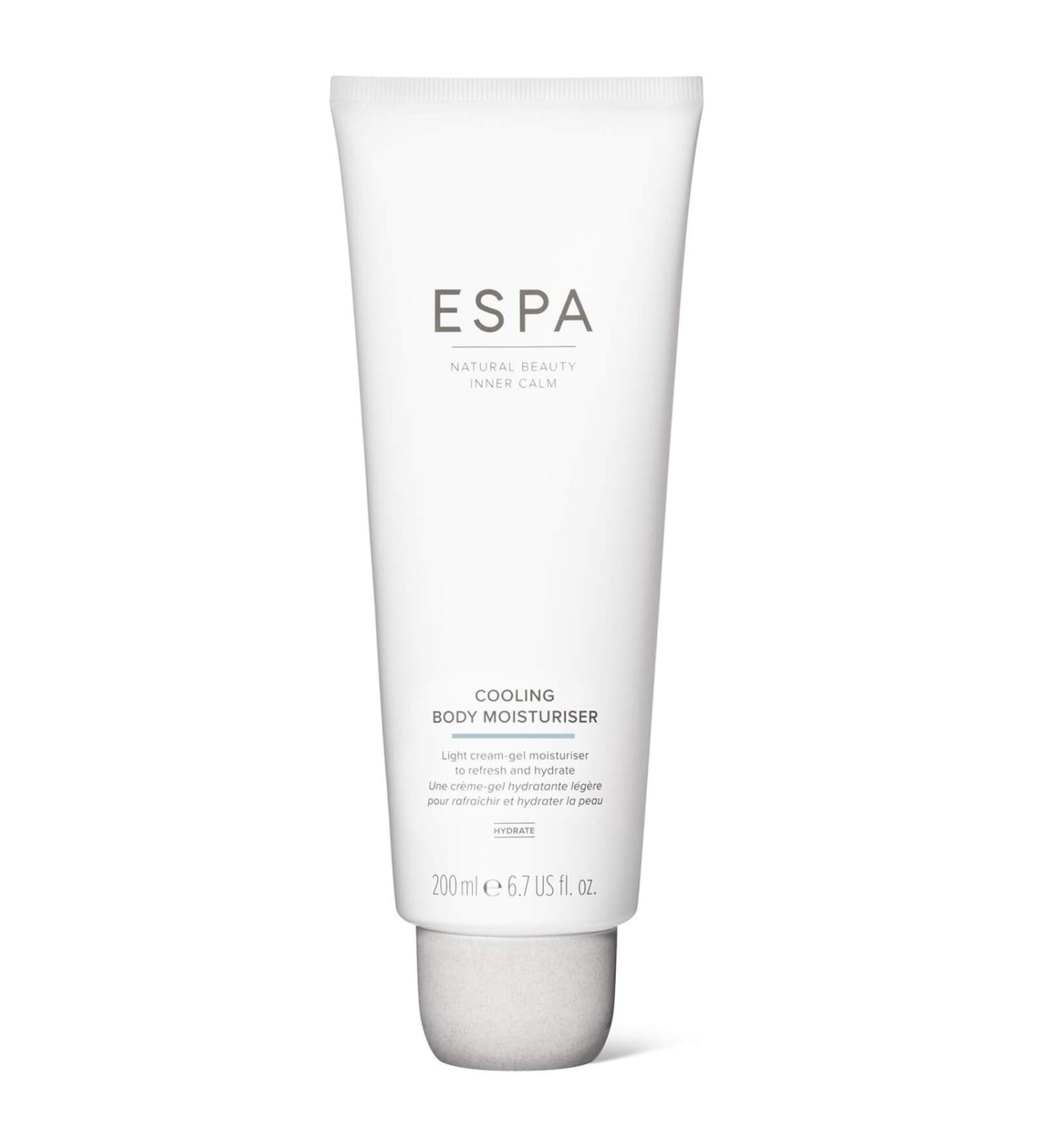ESPA | Cooling Body Moisturiser | 200ml | Hyaluronic Acid | Aloe Vera
