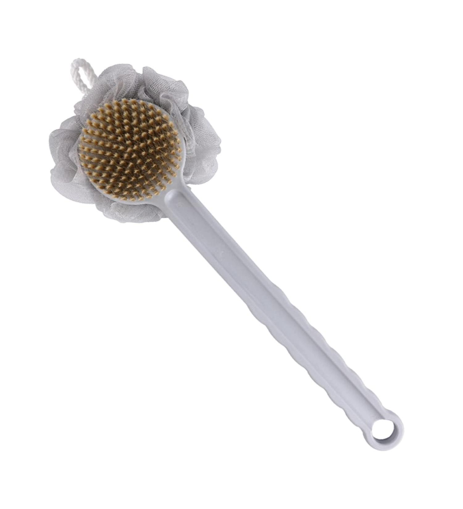 Double Sided Body Exfoliator Brush for Shower and Bath | Healeved Body Scrubber - Buy Online on GoSupps.com
