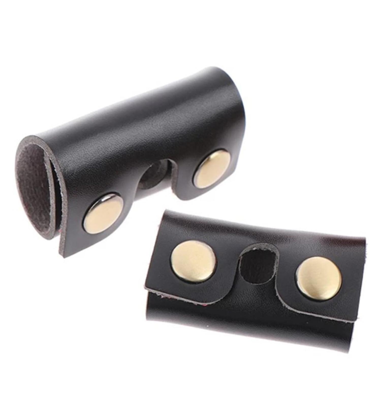 Doitool Leather Razor Cover - Travel Accessory for Razor Head Protection | Synthetic Leather Case for Men | 8.5x4.5cm - Buy Online on GoSupps.com