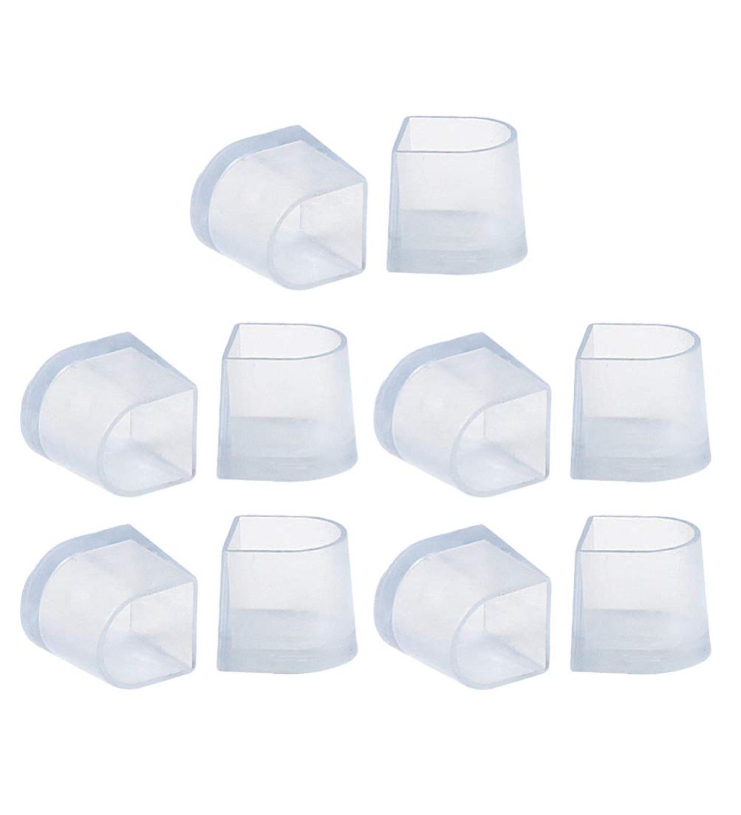MILISTEN High Heel Protectors 5 Pairs - Clear Stoppers for Women's Shoes, Size S - Buy Online on GoSupps.com