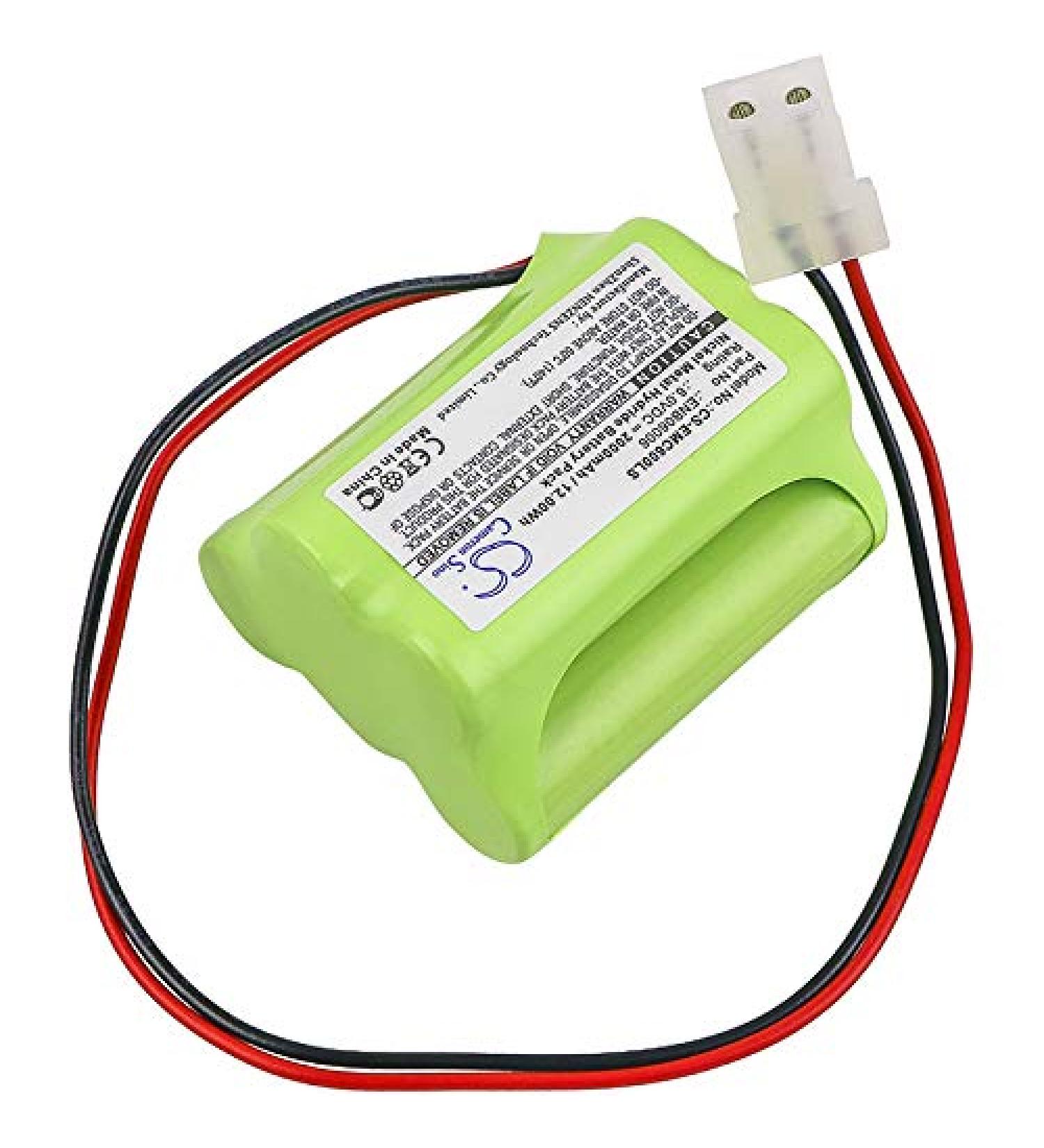Replacement Battery for GE 60401005 60410C5 - 2000mAh/6V | International Shipping Available - Buy Online on GoSupps.com
