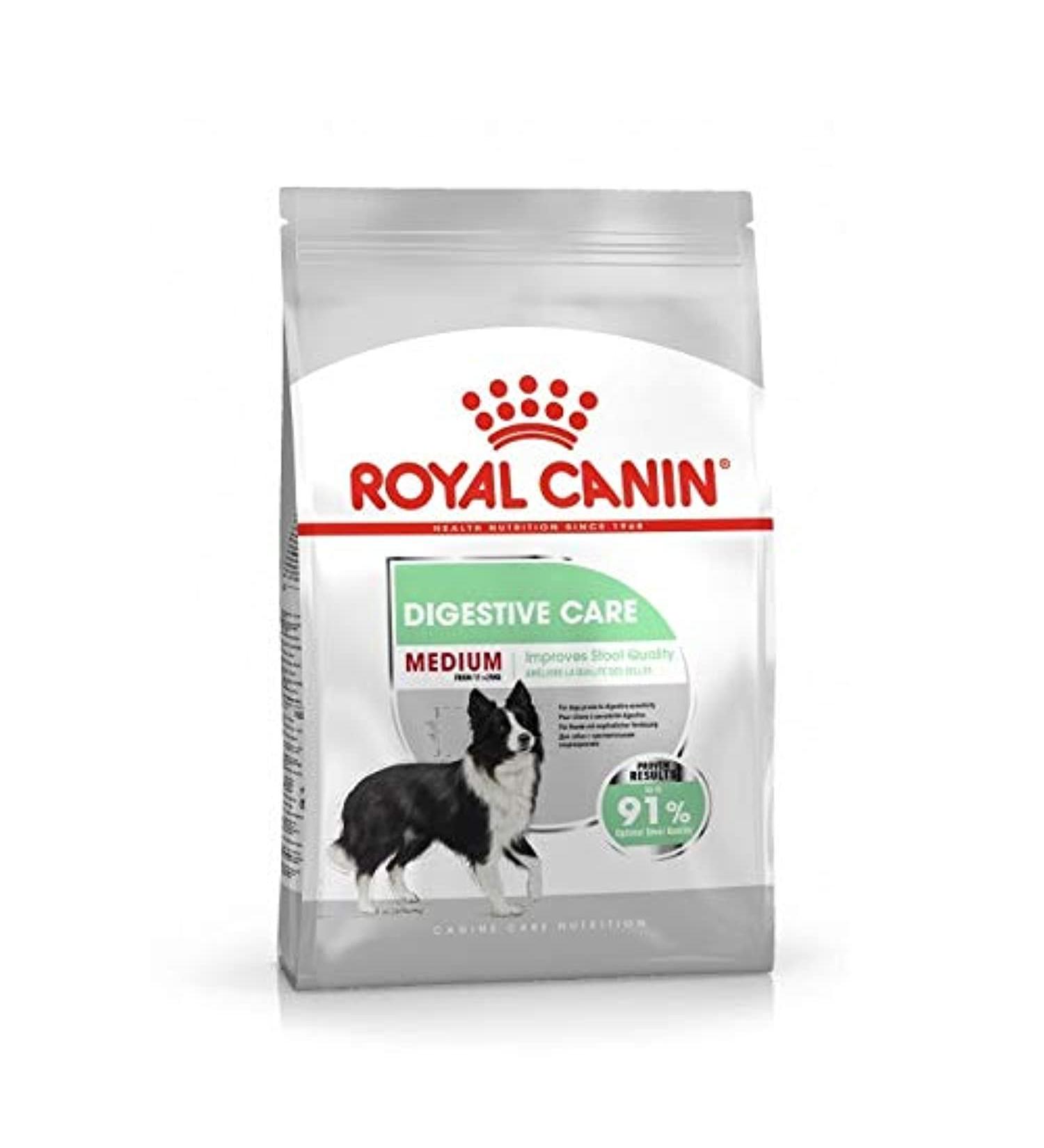 Royal Canin - Medium Digestive Care Dry Food - Bag of 12 kg - Buy Online on GoSupps.com