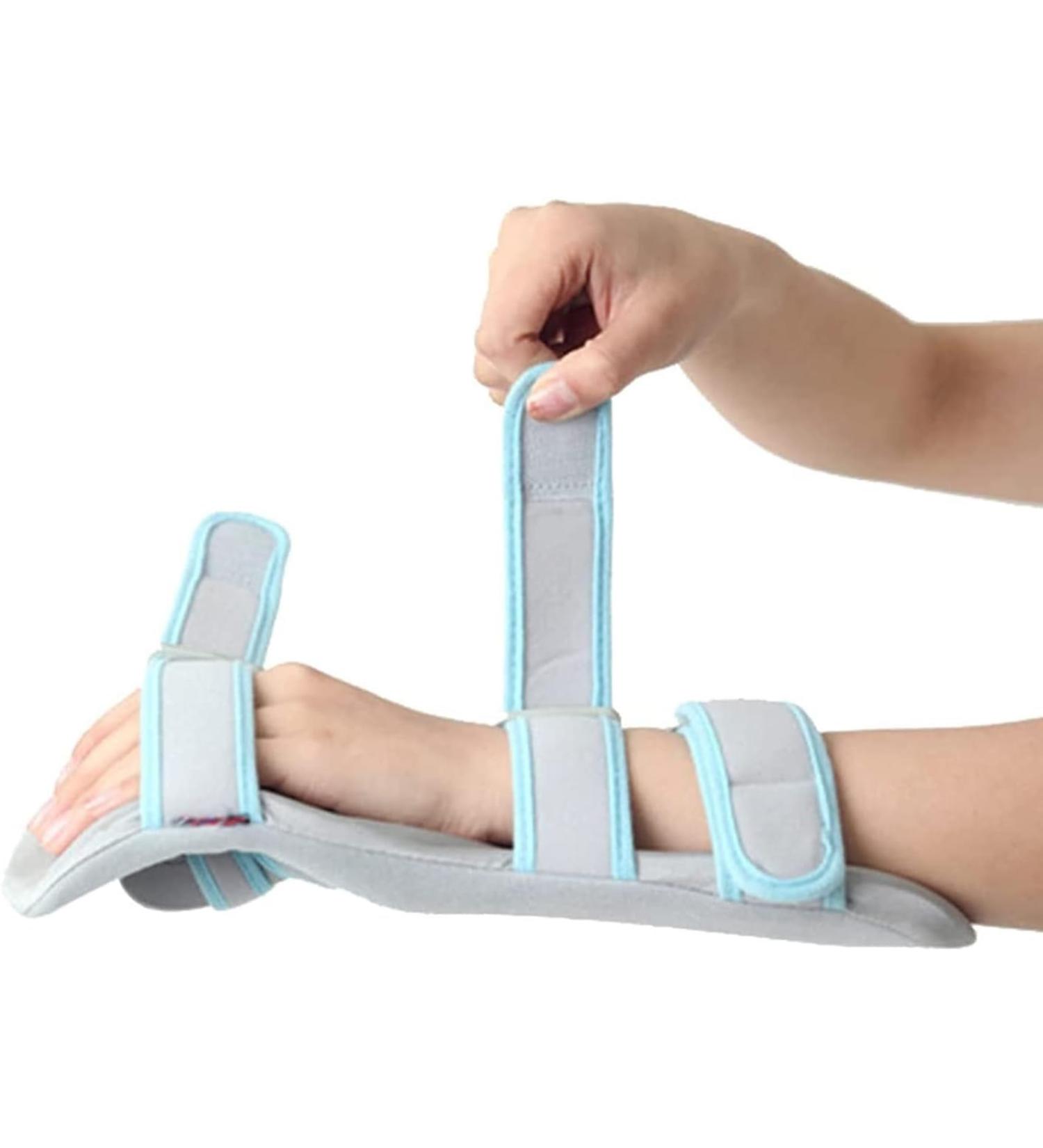 Hand Splint Night Wrist Thumb Resting Brace for Sprains & Fractures - Right Size Immobilizer & Functional Support - Carpal Tunnel Relief - Buy Online on GoSupps.com