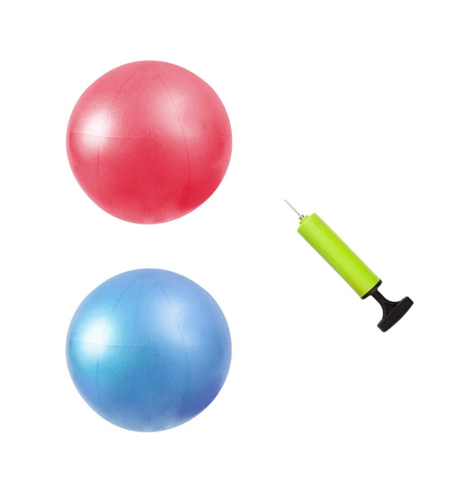 Jogi-HHACQUIT Mini Fitness Exercise Ball Kit with Hand Pump for Yoga  Pilates  Body Balance  Core Training and Stability  8" - Buy Online on GoSupps.com
