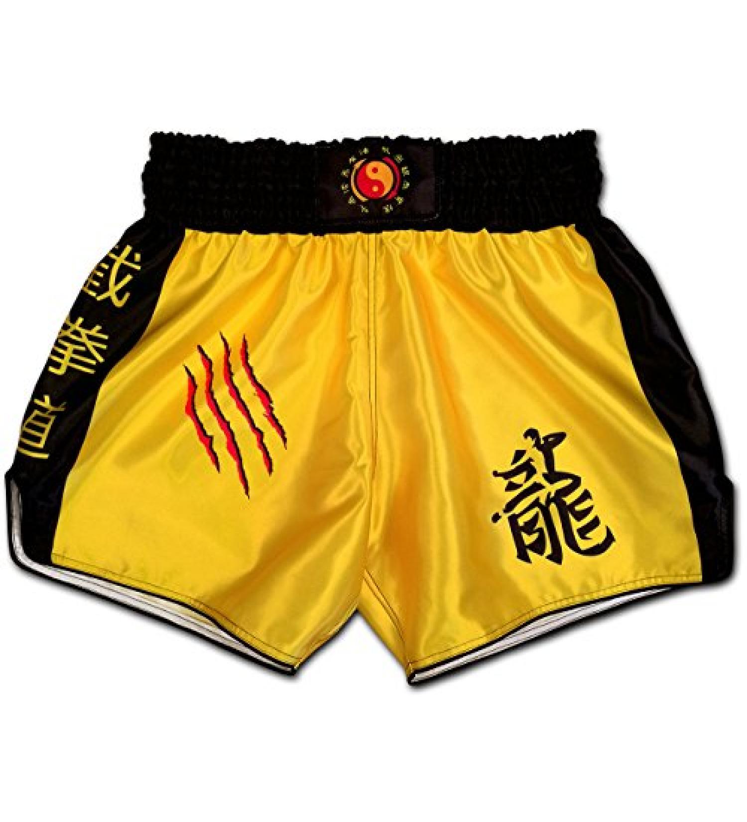 Muay Thai Shorts JKD Wing Chun Dragon Boxing Trunks X-Large - Kickboxing, Thaiboxing, MMA - Buy Online on GoSupps.com