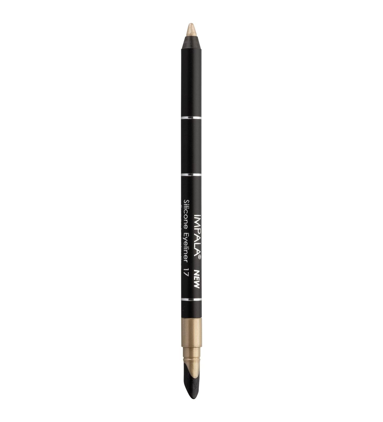 IMPALA Waterproof Eyeliner - Silicone Antique Gold No. 17 | Long-Lasting & Water-Resistant Formula for Defined or Smudged Look - Buy Online on GoSupps.com
