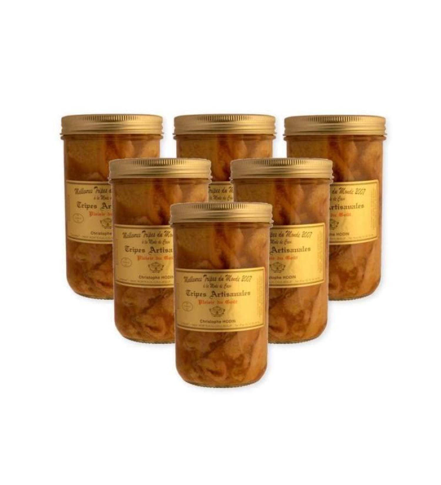 Christophe Hodin - Tripes mode de Caen Hodin 960g x 6 - Produits-Normandie