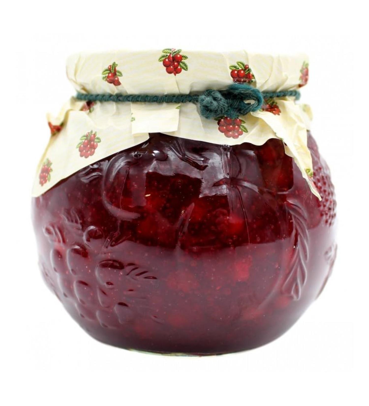 Darbo Wild Cranberries in Decorative Glass 600g - Buy Online on GoSupps.com