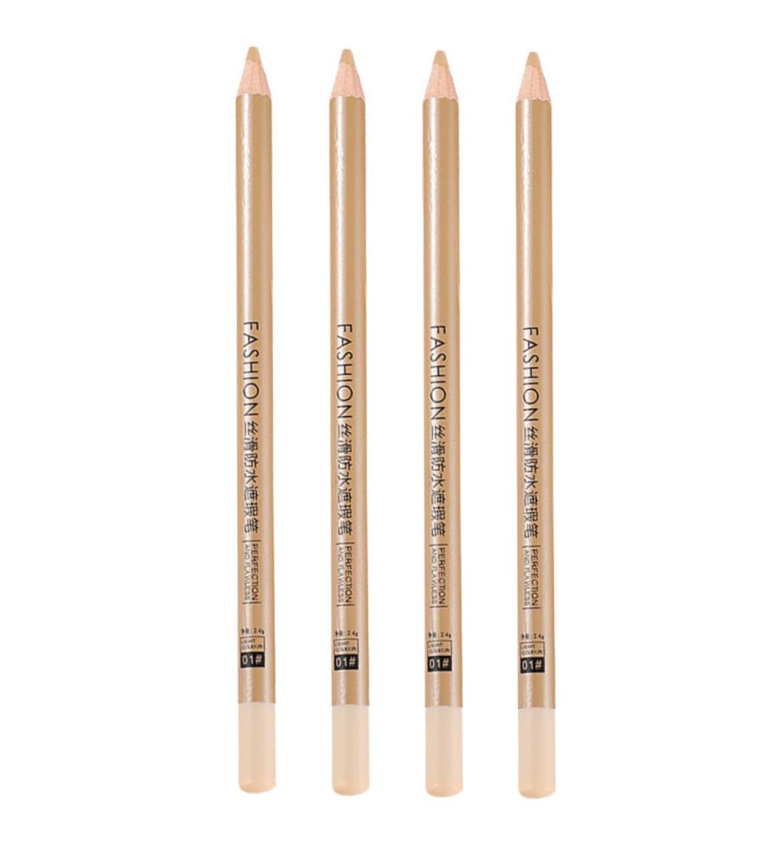 DOITOOL 4pcs Concealer Pen Women Makeup Supplies Concealer Stick Concealer for Marks Cosmetic Miss Eyes 1 ml (Pack of 1) White - Buy Online on GoSupps.com