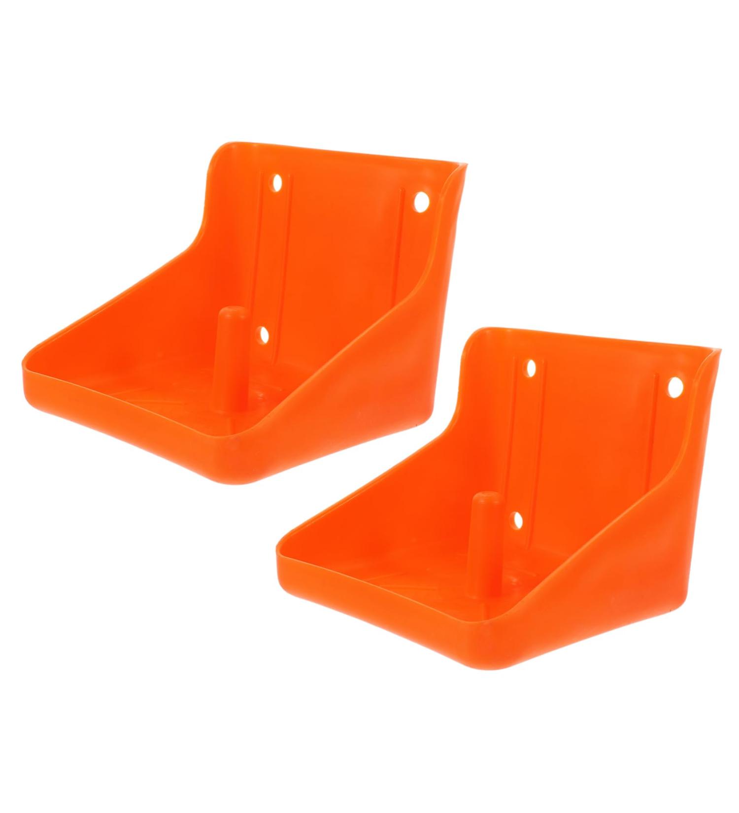 2pcs Cattle and Sheep Lick Brick Box Horse Salt Livestock Mineral Block Holder Deer Food Blocks Holder Livestock Accessory Professional Salt Block Rack Cows Food Bowl Pp Animal 17x16.5cm Red - Buy Online on GoSupps.com