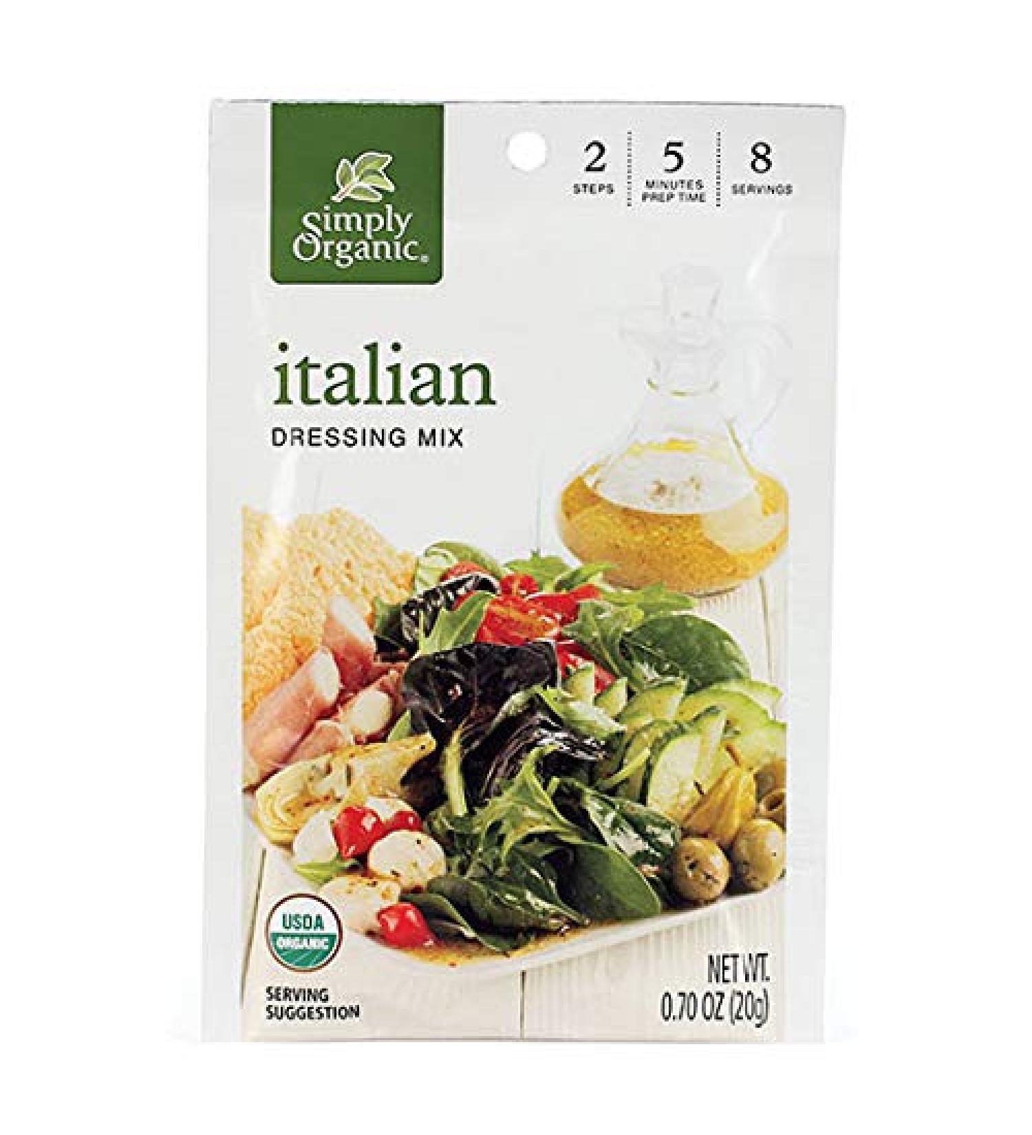 Simply Organic Italian Seasoning - Certified Organic & Gluten-Free | 0.7 oz | Pack of 4 - Buy Online on GoSupps.com