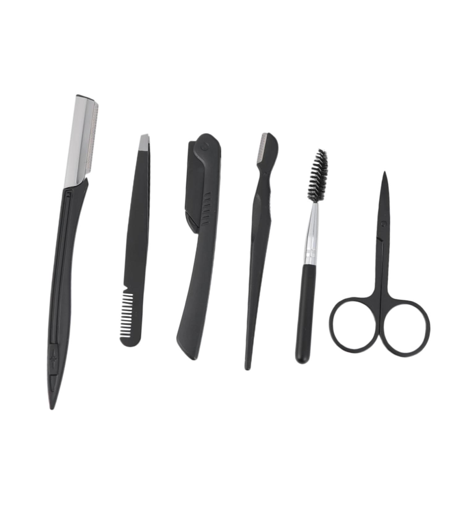 Buy Beaupretty Eyebrow Trimming Set - Cosmetology Kit with Scissors Brush & Comb for Perfect Grooming | International Shipping Available - Buy Online on GoSupps.com