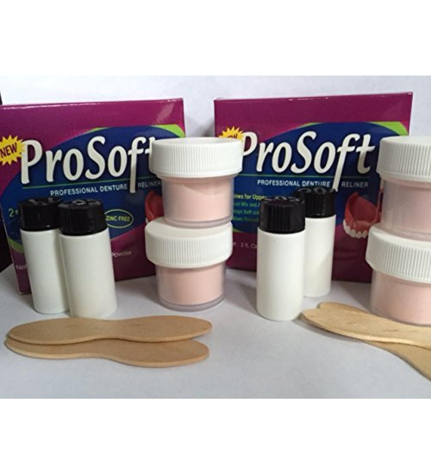 ProSoft Denture Reliner - 4 Relines | Long-Lasting Comfort and Fit - Buy Online on GoSupps.com