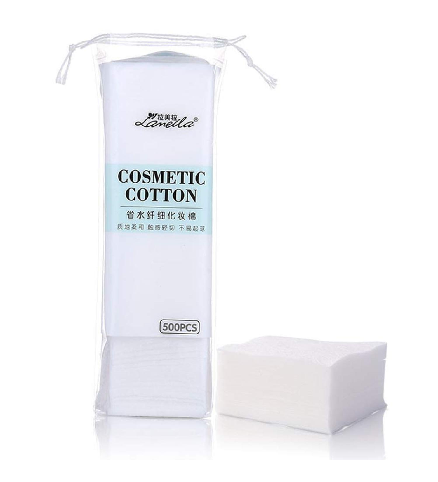 TOSSPER 500pcs/Bag Korean Facial Organic Cotton Pads Face Cleansing Cosmetic Remover Makeup Tissue Beauty Skin Care - Buy Online on GoSupps.com