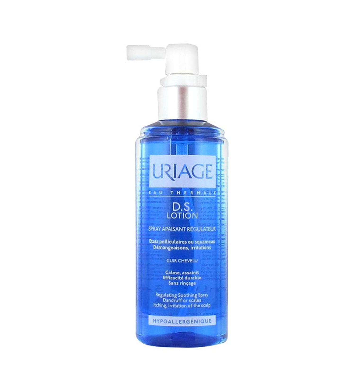Uriage DS Lotion Regulating Repairing Spray 100ml - Soothing Skin Relief for Eczema & Irritations | International Shipping Available - Buy Online on GoSupps.com